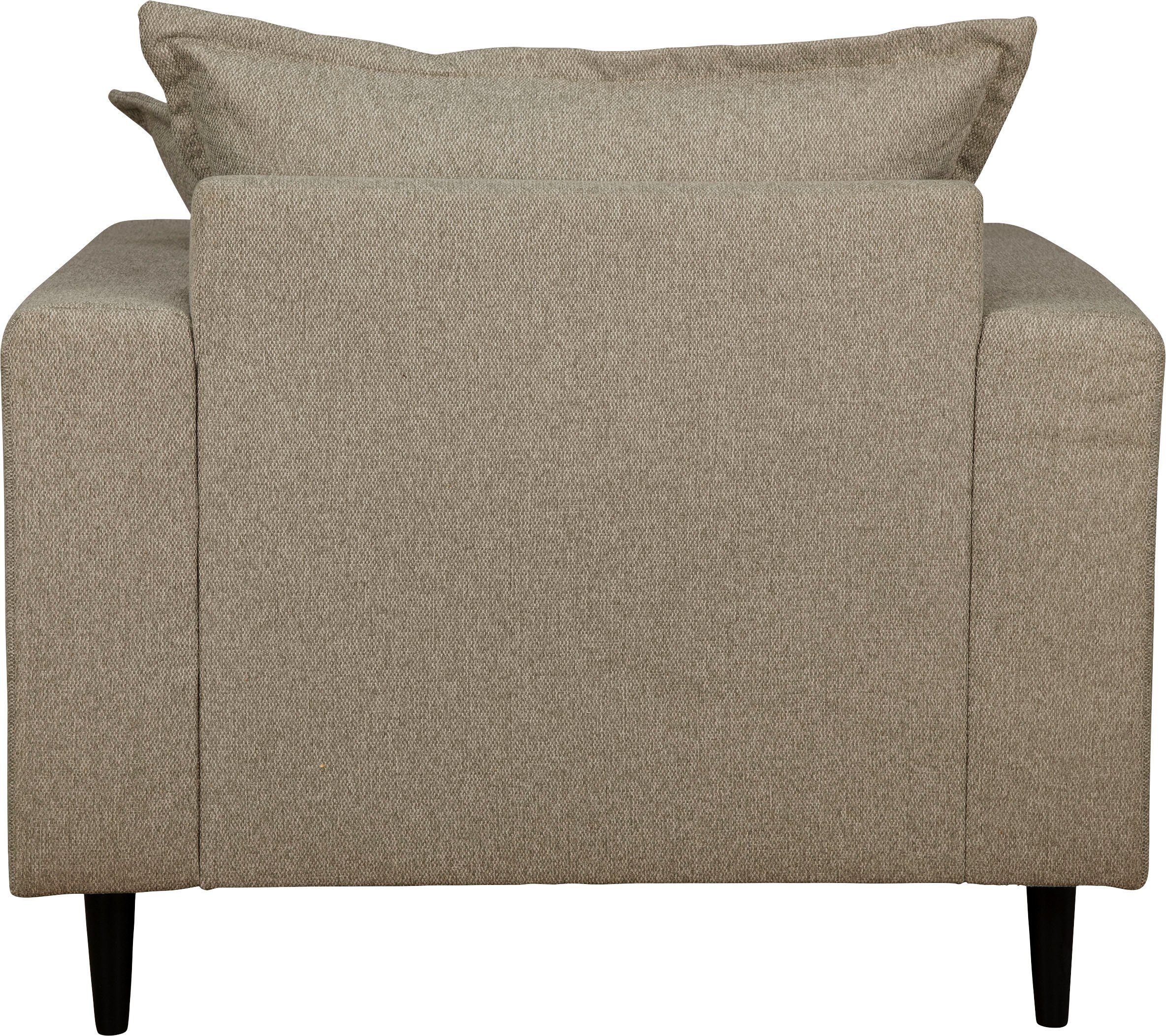 Home affaire Fauteuil VEYRAS loungefauteuil, afmetingen B/D/H: 95/84/76 cm