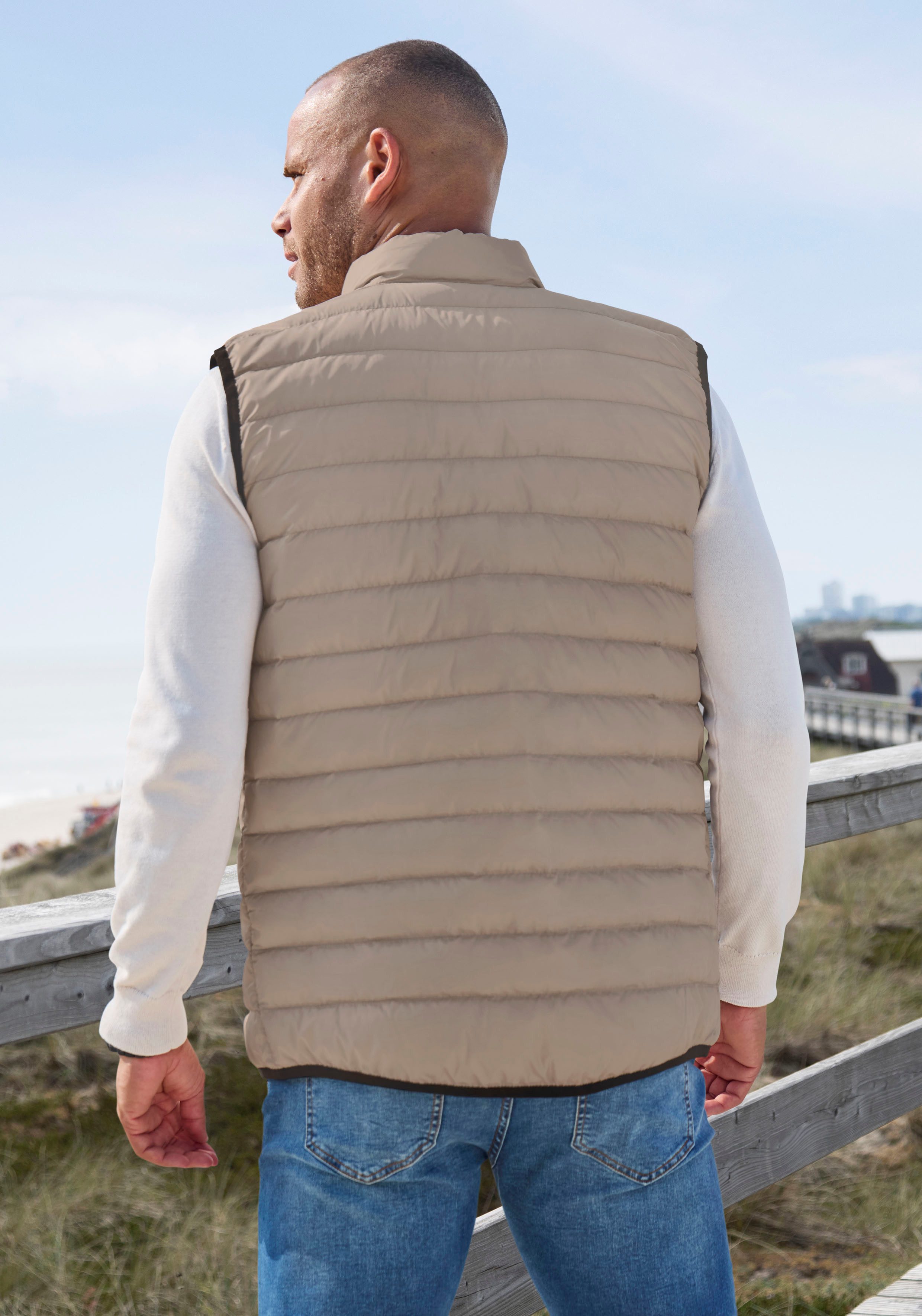 H.I.S Bodywarmer licht en goed op te bergen