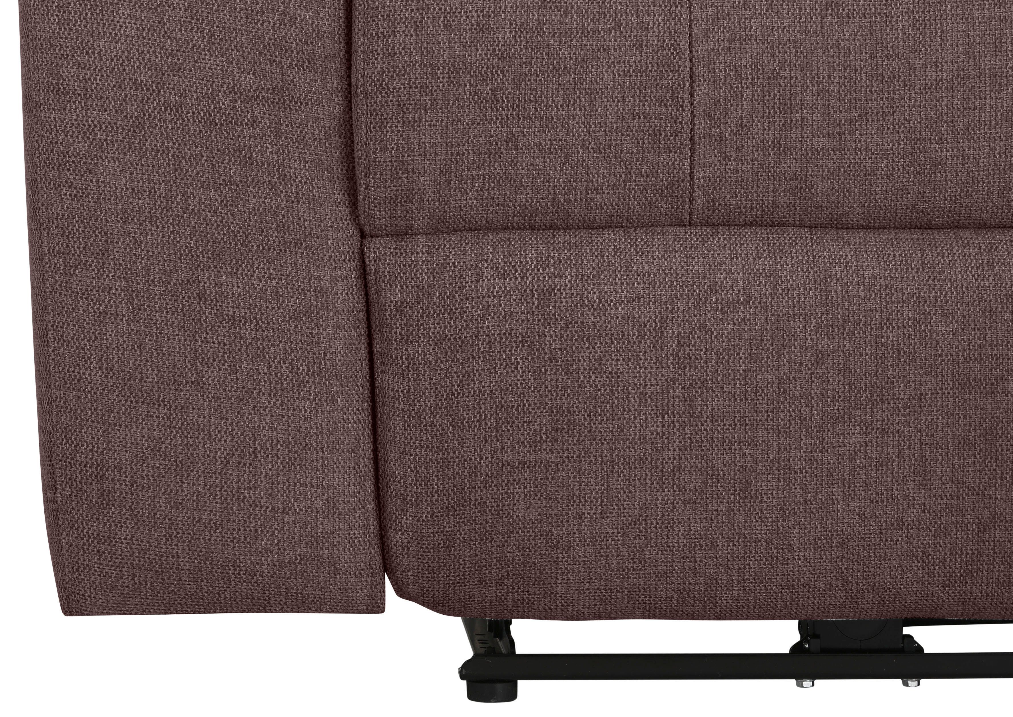 Home affaire Zithoek Binado met handmatige of elektrische relaxfunctie met usb-aansluiting (set, 2-delig)
