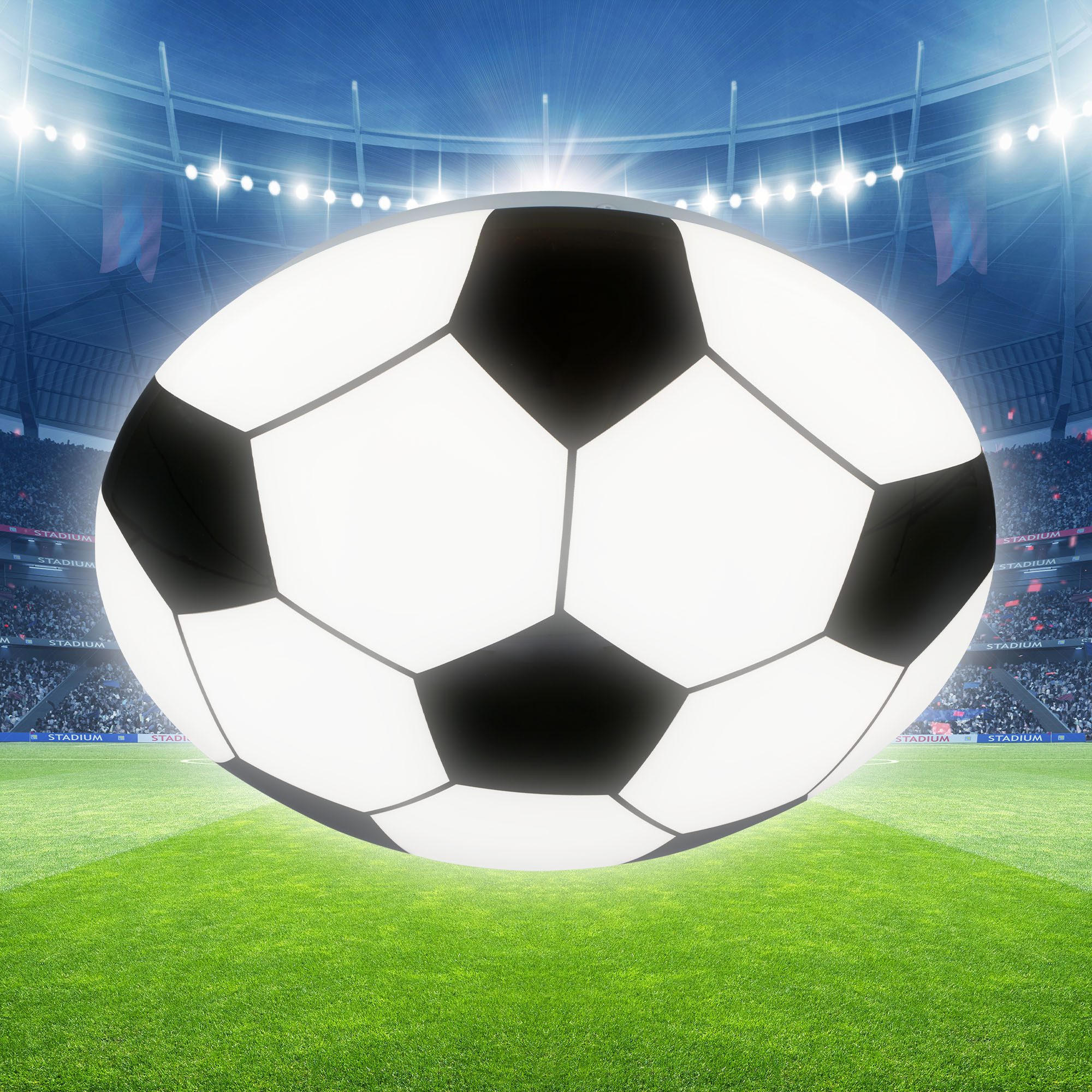 Briloner Leuchten Plafondlamp SOCCER