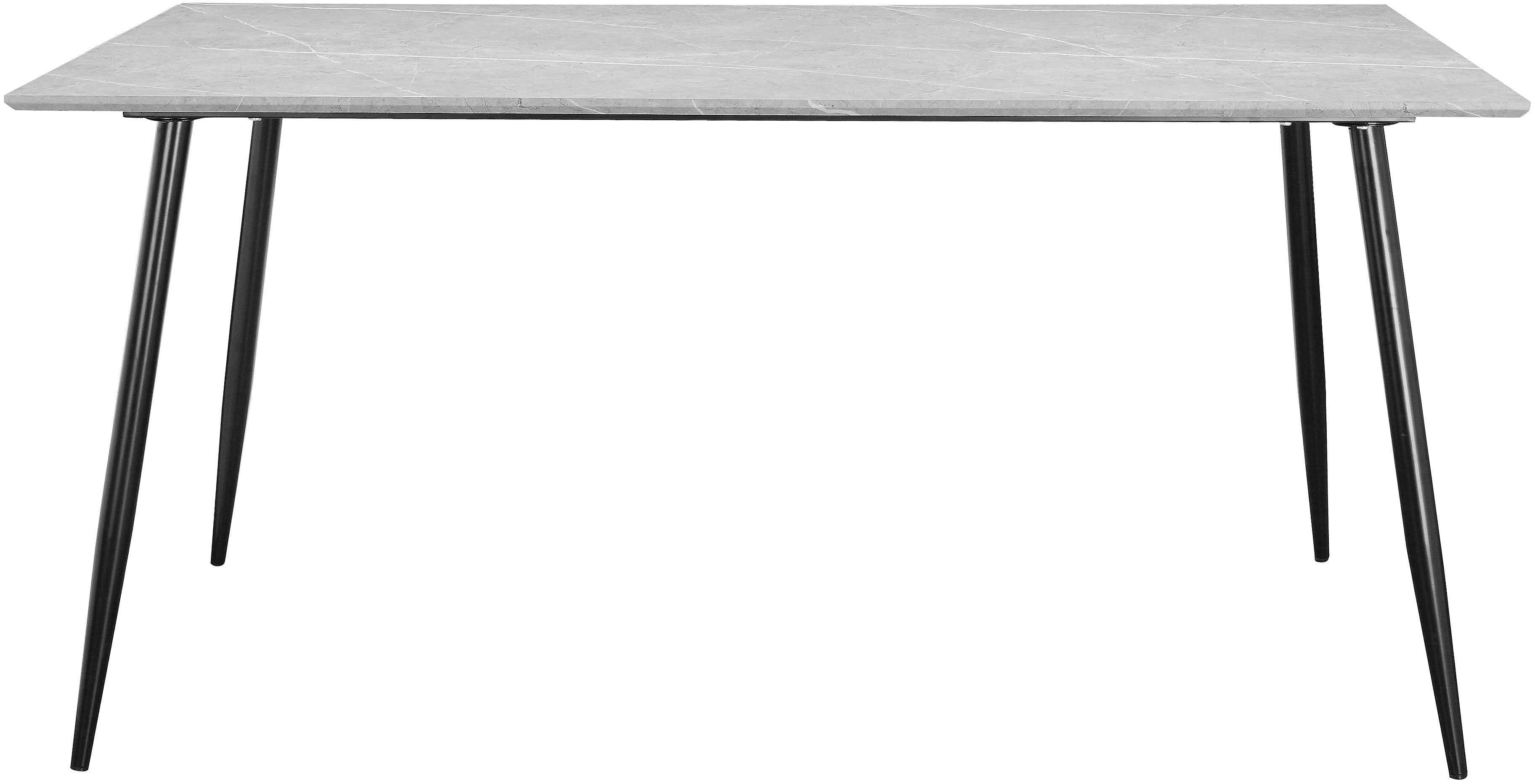 Leonique Eettafel Eadwine, Topseller! Frame van metaal, verschillende maten en kleuren, tafel, keukentafel (1 stuk)