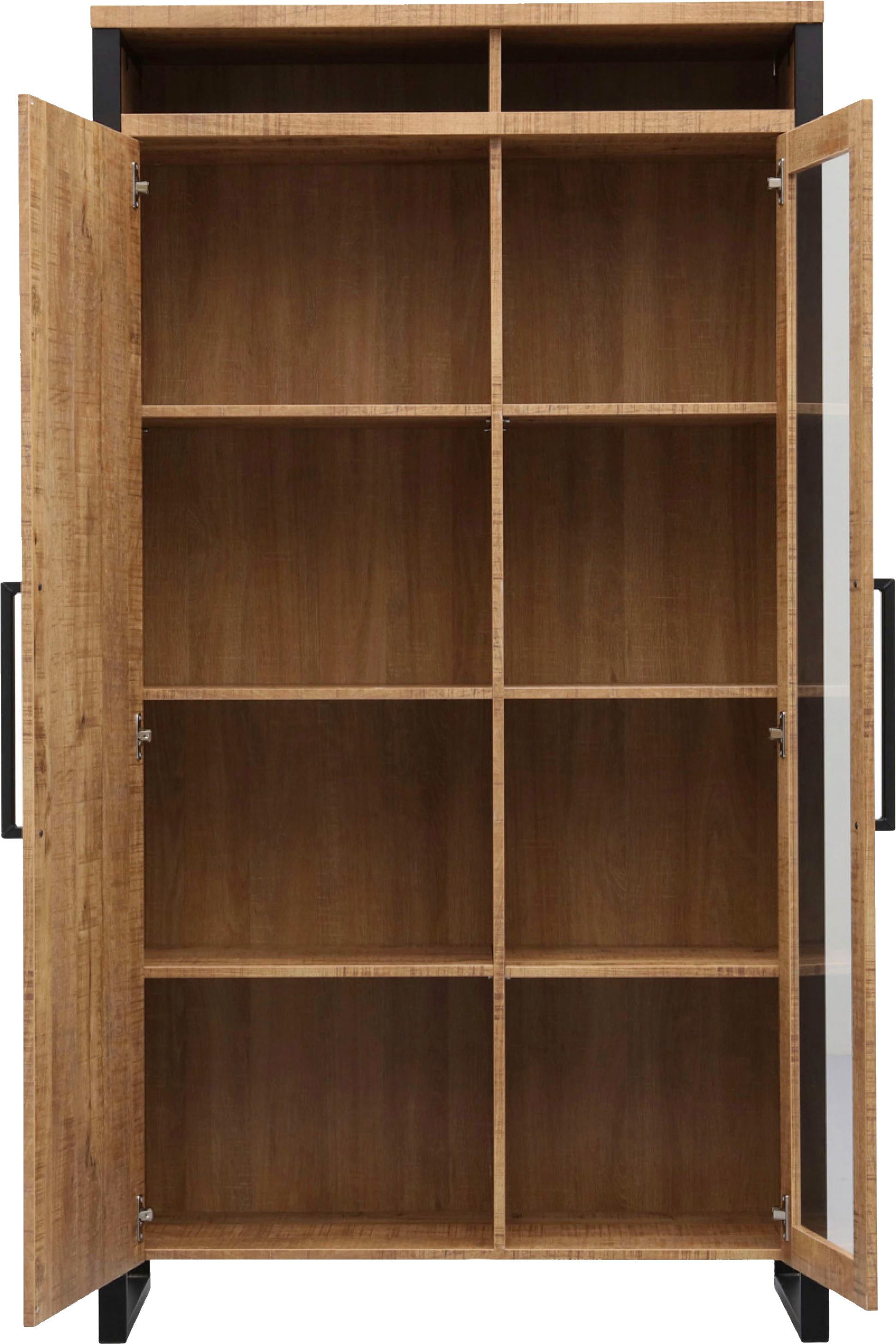 OMG Design Vitrinekast Carriba woonkamer kast Hoogte 190 cm, met soft-close