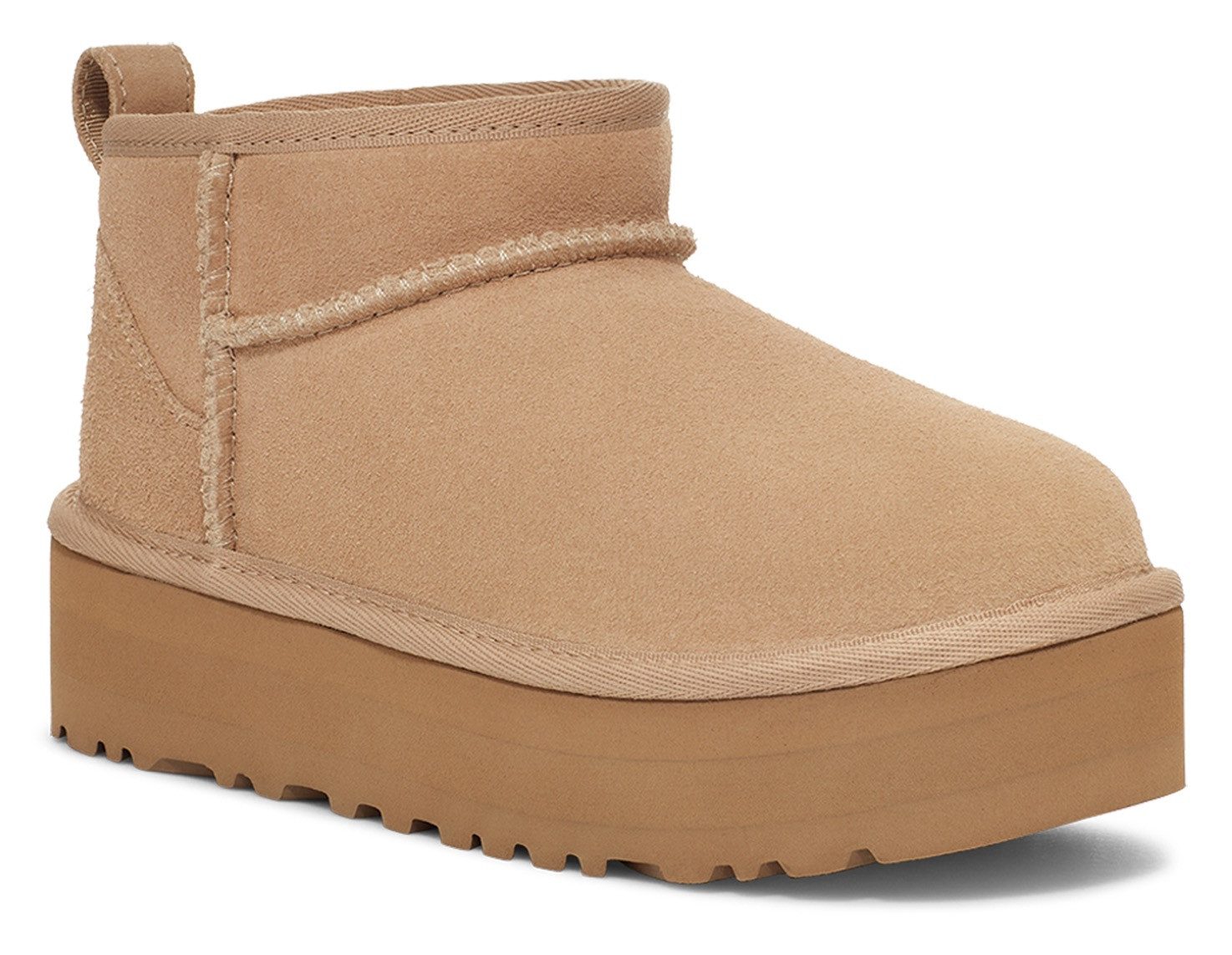 UGG Boots zonder sluiting KIDS' CLASSIC ULTRA MINI PLATFORM , plateaulaarzen, boots, winterboots met plateau