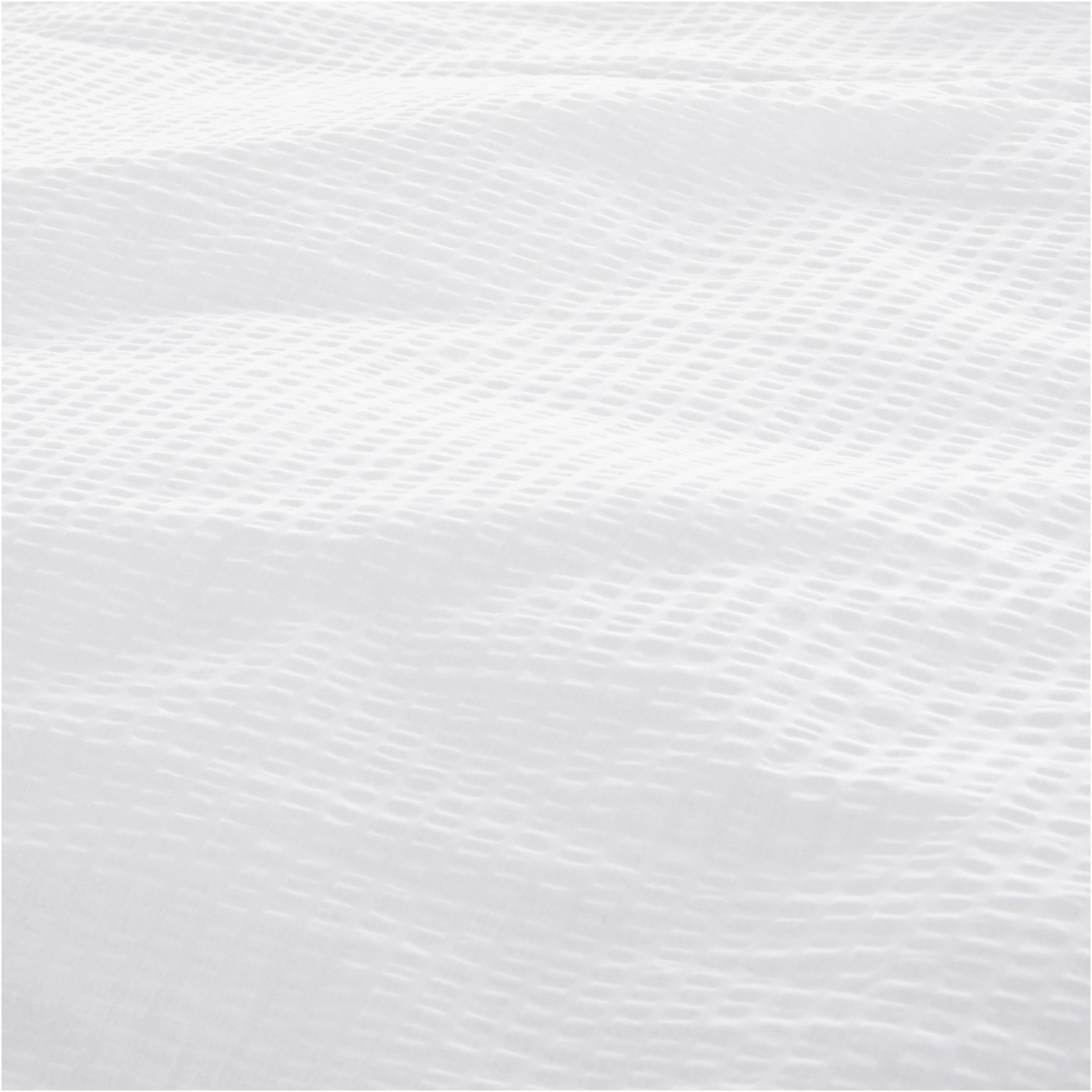 andas Overtrekset Sari2 in mt. 135x200 of 155x220 cm van katoen, uni dekbedovertrek in seersucker kwaliteit ideaal voor zomer (2-delig)