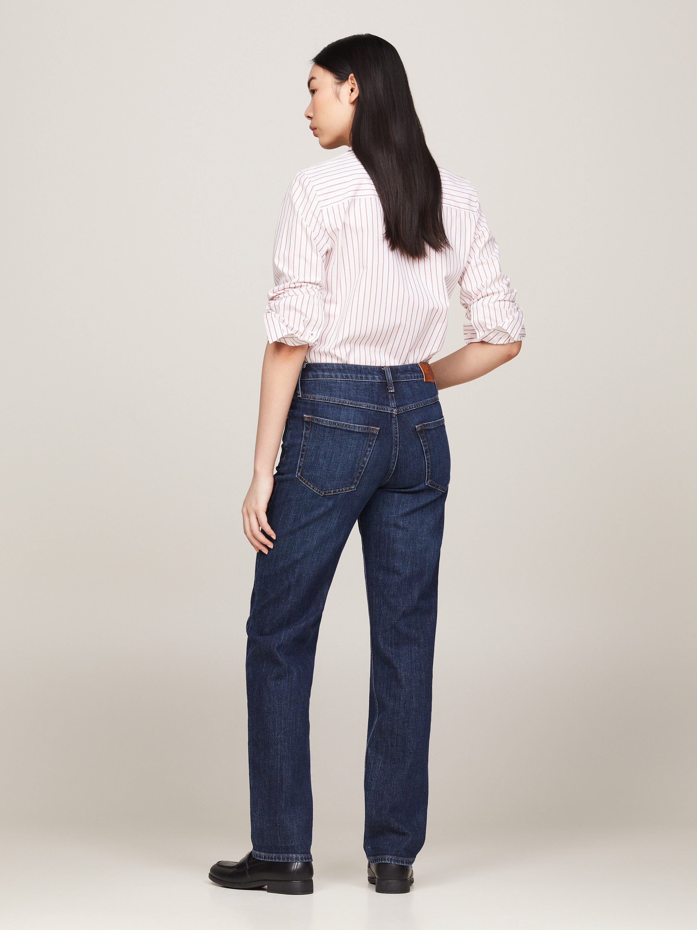 Tommy Hilfiger Straight jeans CLASSIC STRAIGHT RW STAY BLACK