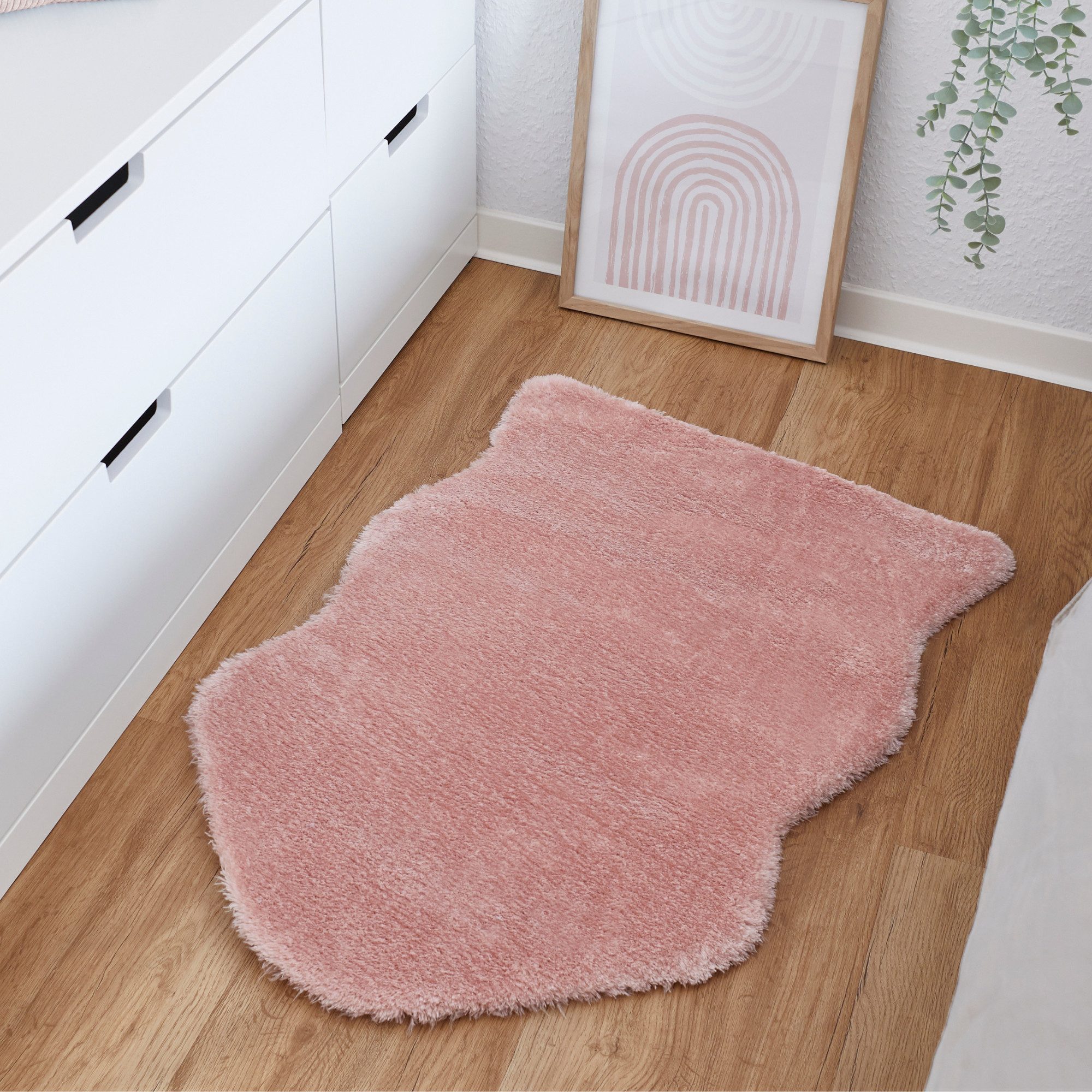 Andiamo Vachtvloerkleed Lam imitatiebont Nepbont, bijzonder zacht door microvezel, klantenfavoriet