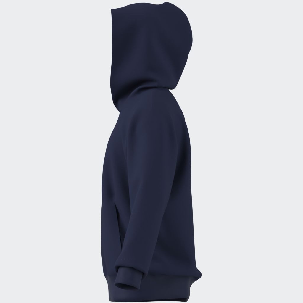 adidas Sportswear Hoodie M A SZN FL HD zacht fleecemateriaal (1-delig)