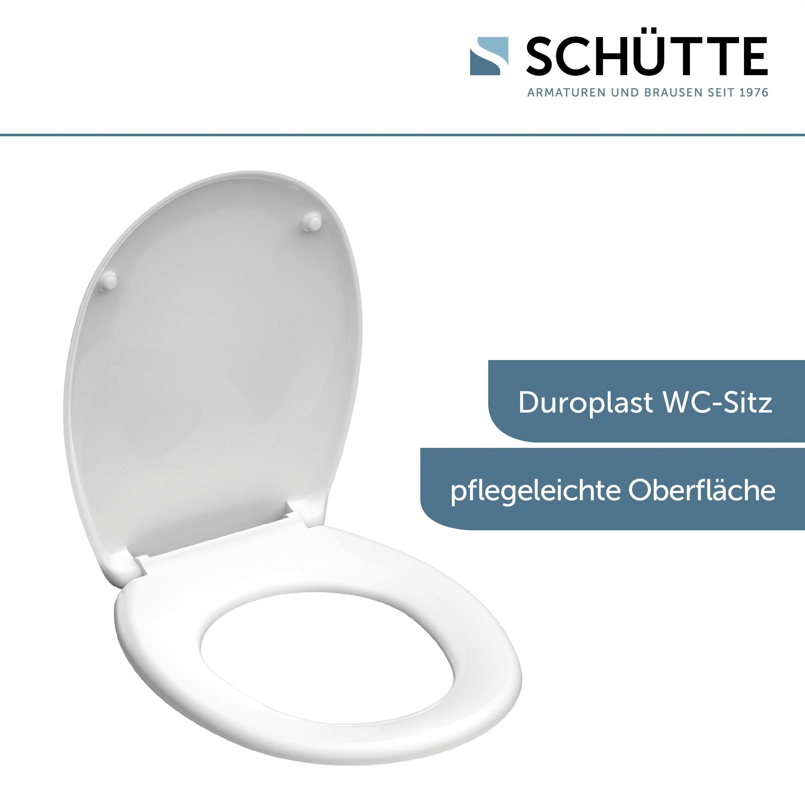 Schütte Toiletzitting Duroplast, maximale belasting van de toiletbril 175 kg