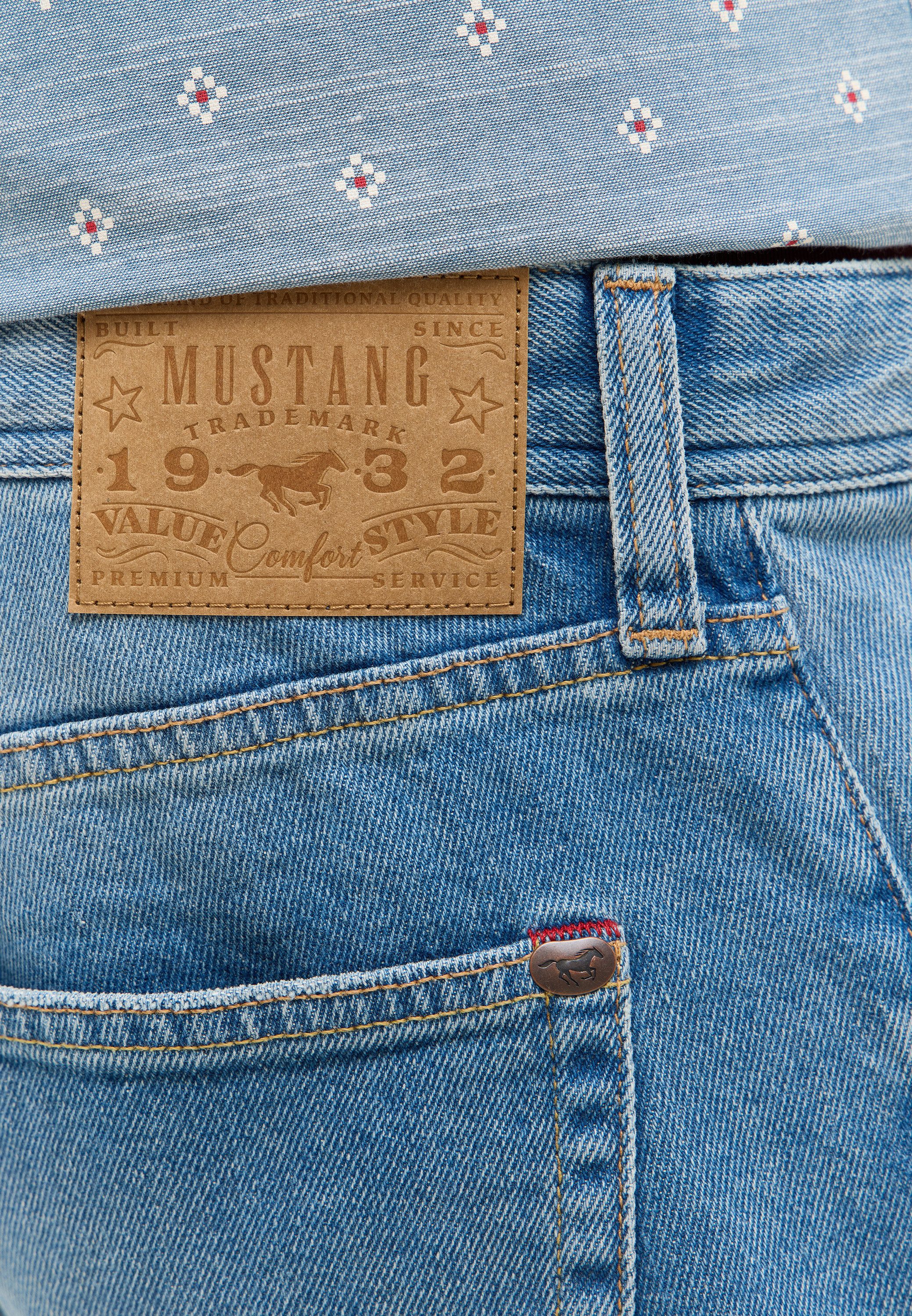 MUSTANG Straight jeans Heren stijl Denver recht