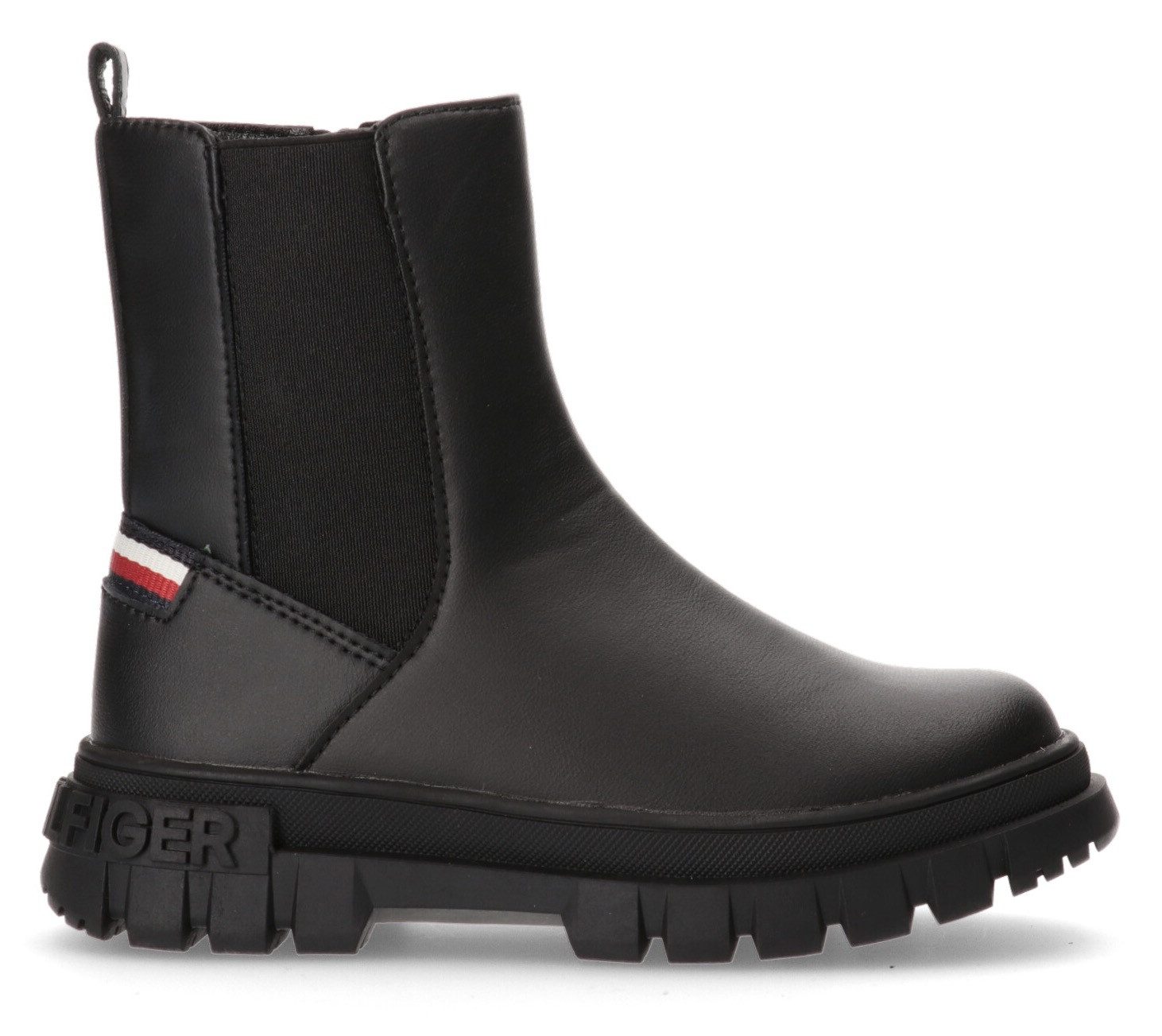 Tommy Hilfiger Chelsea-boots Chelsea laarzen, laarzen, winterlaarzen met modieuze plateauzool