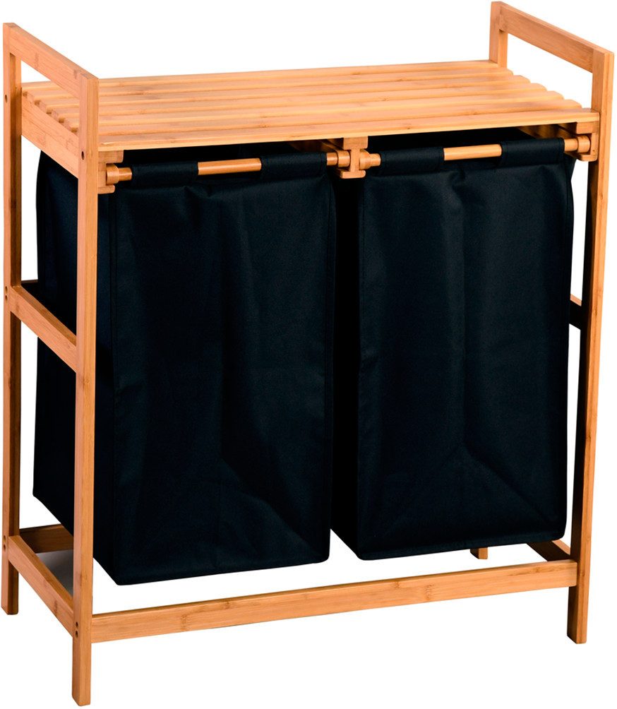 KESPER for kitchen & home Wasmand met sorteerfunctie Wasmand, bamboe, FSC wasmanden