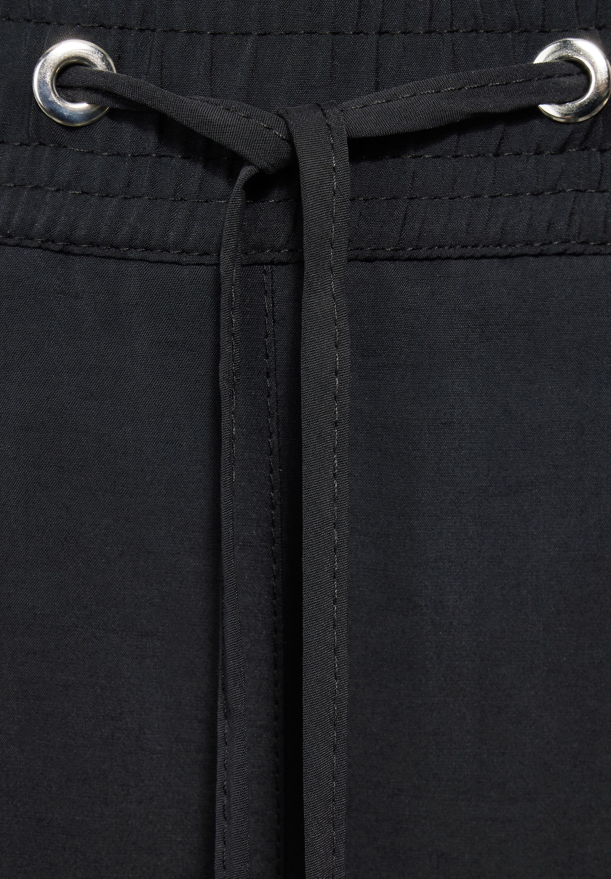 STREET ONE Stoffen broek met trekkoord