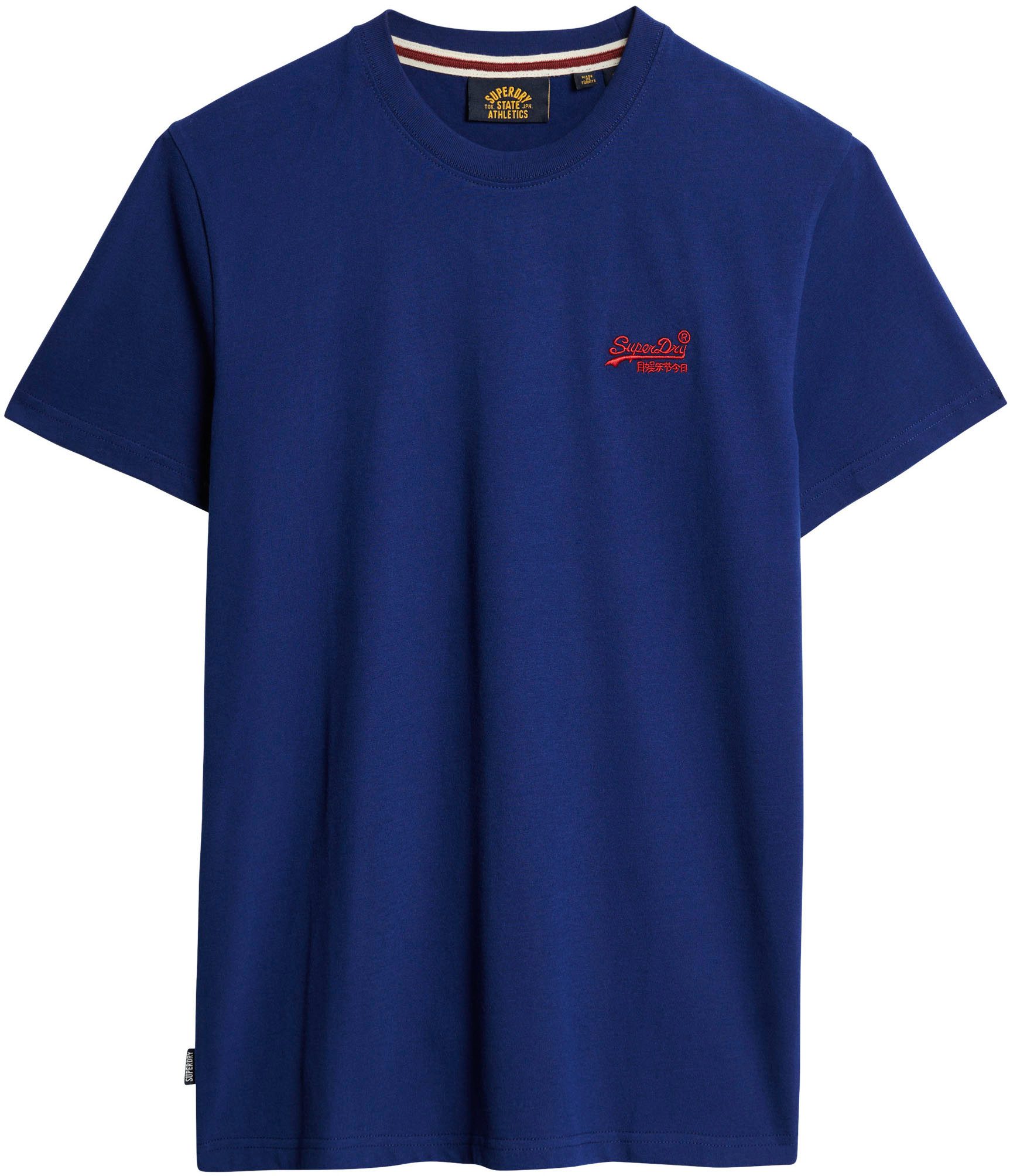 Superdry Shirt met ronde hals ESSENTIAL LOGO EMB TEE
