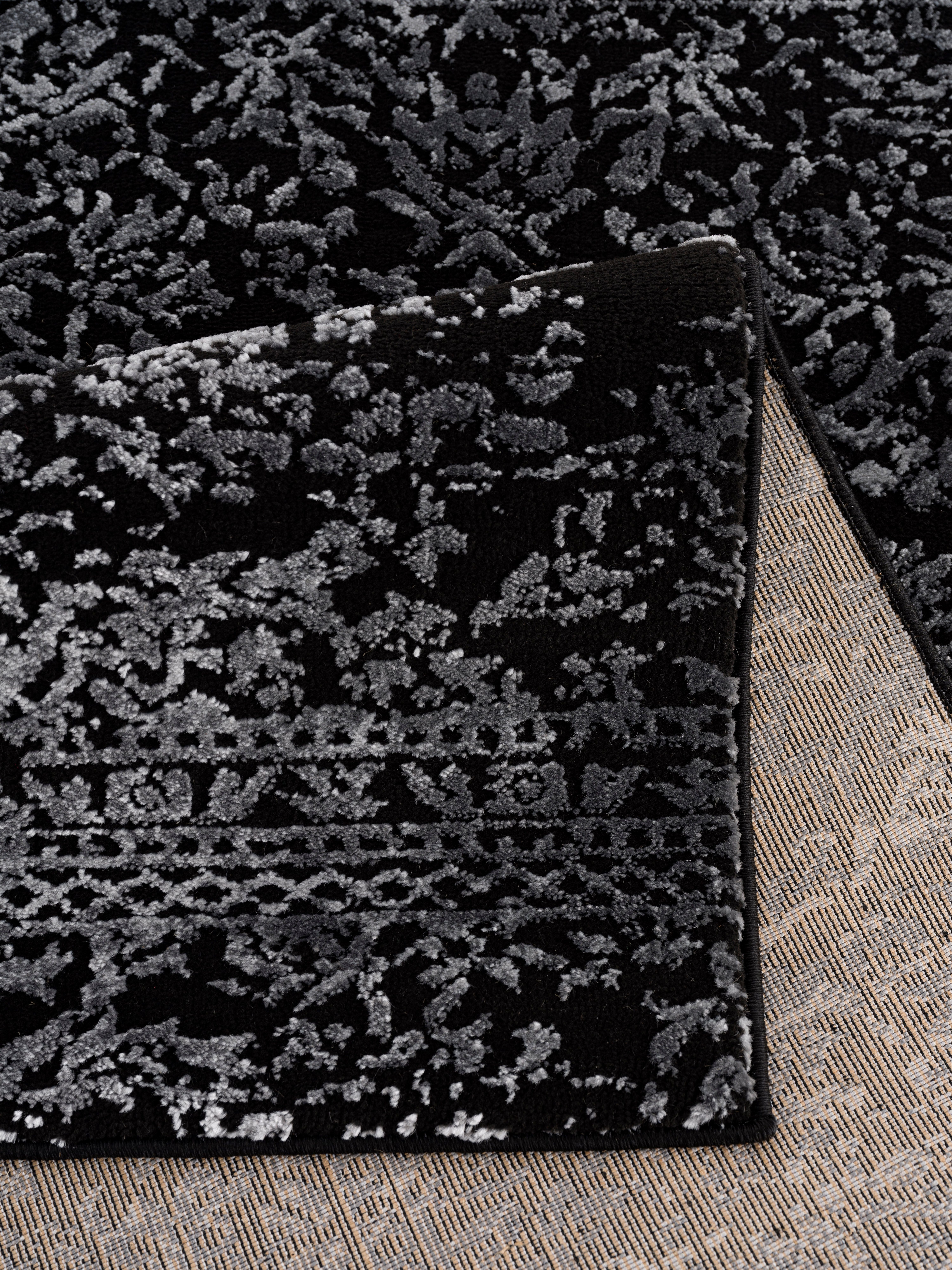 Home affaire Vloerkleed Dilani Vintage, stijlvolle glans, reliëfstructuur, krimp carving-effect