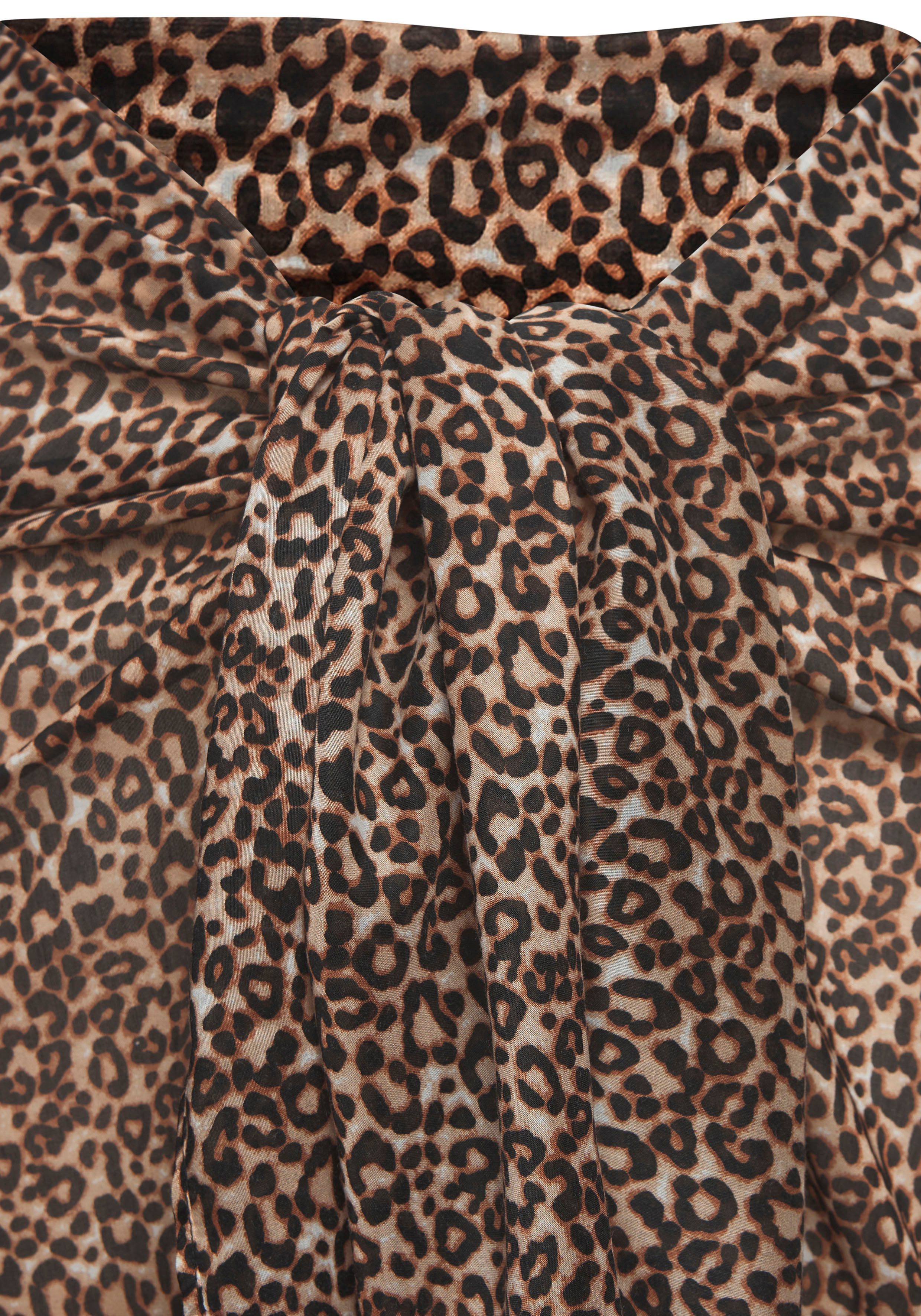 Lascana Strandrok met luipaardprint