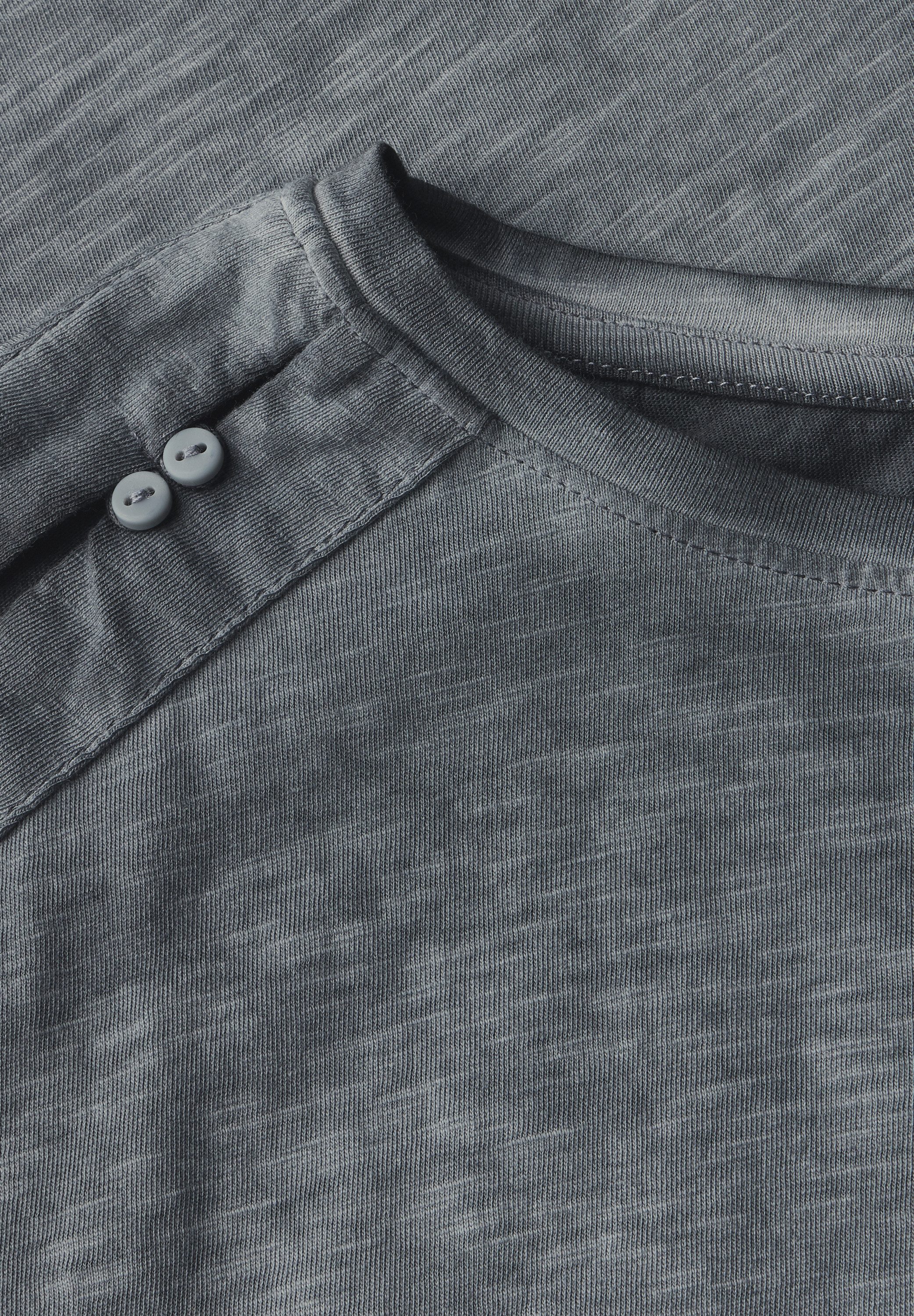 Cecil T-shirt met knoopdetail
