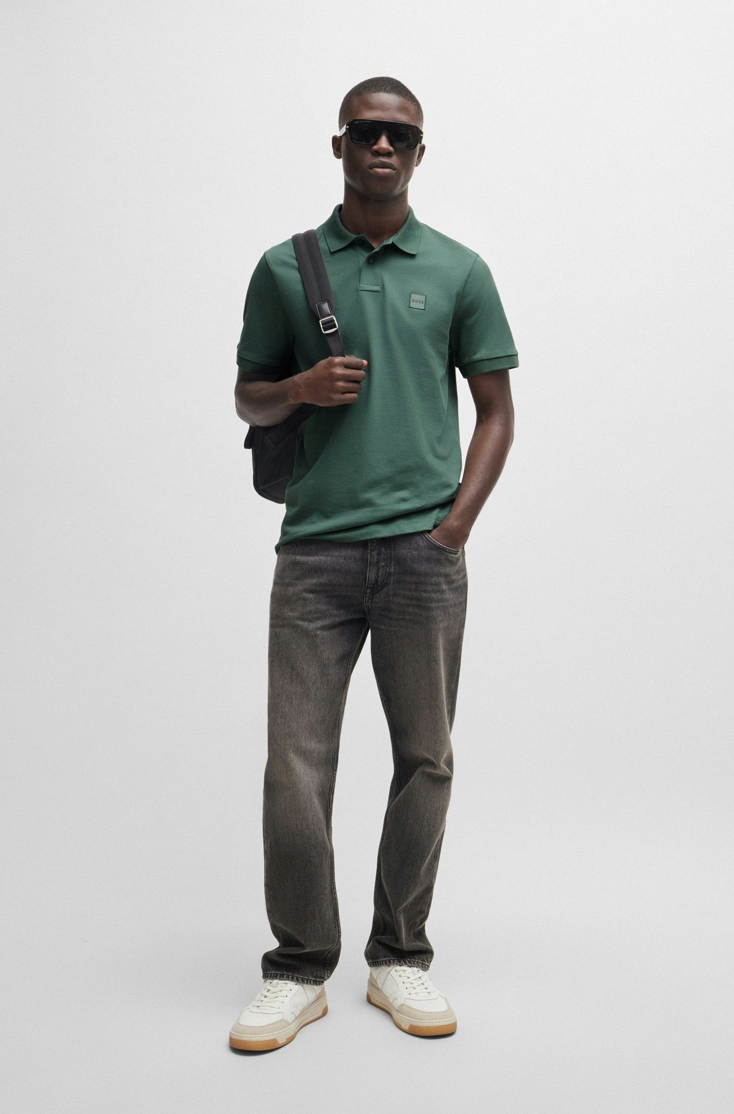 Boss Orange Poloshirt Passenger met een polokraag