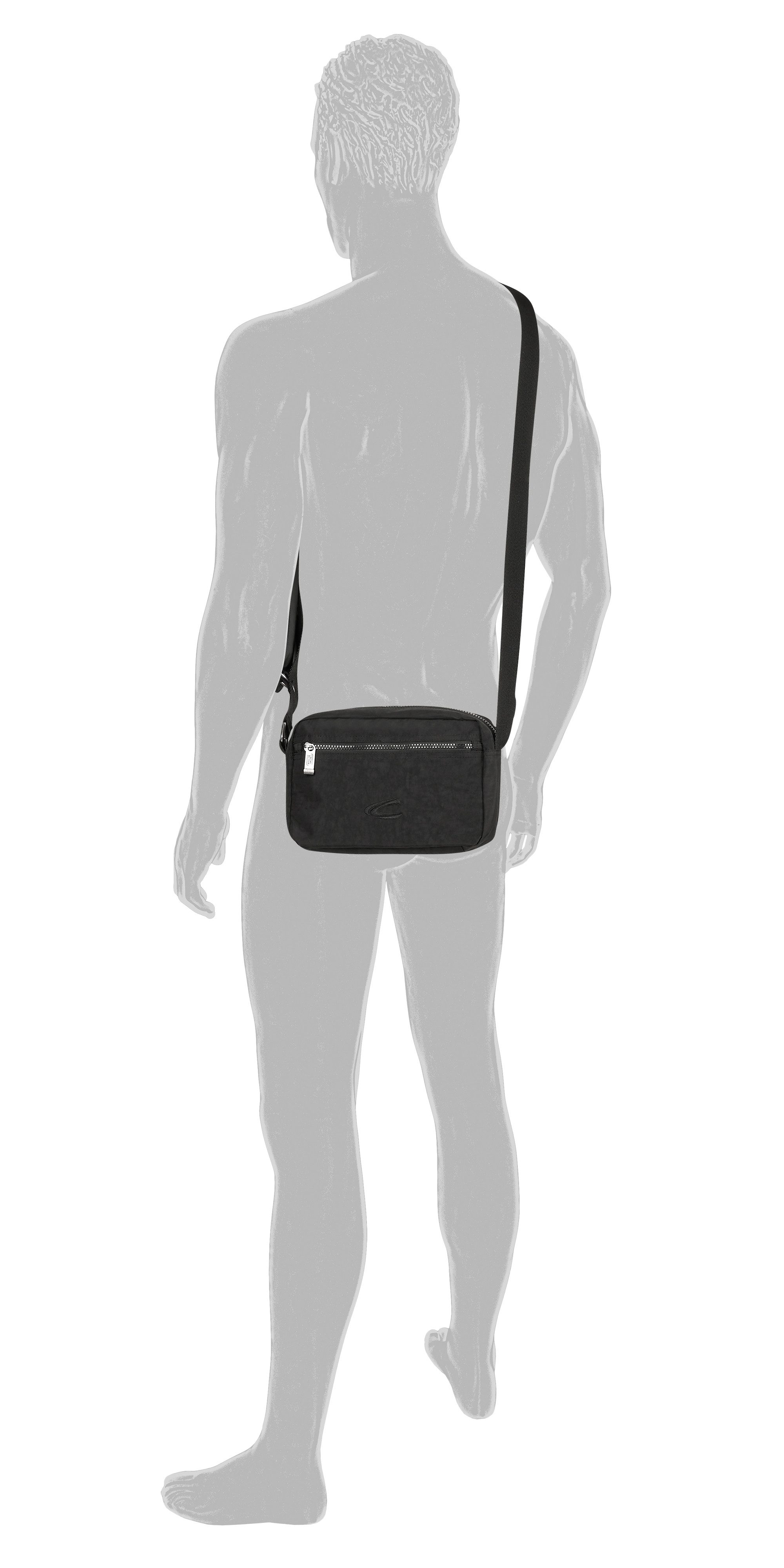 camel active Handtas Journey veelzijdige metgezel van robuust nylon en met licht gewicht