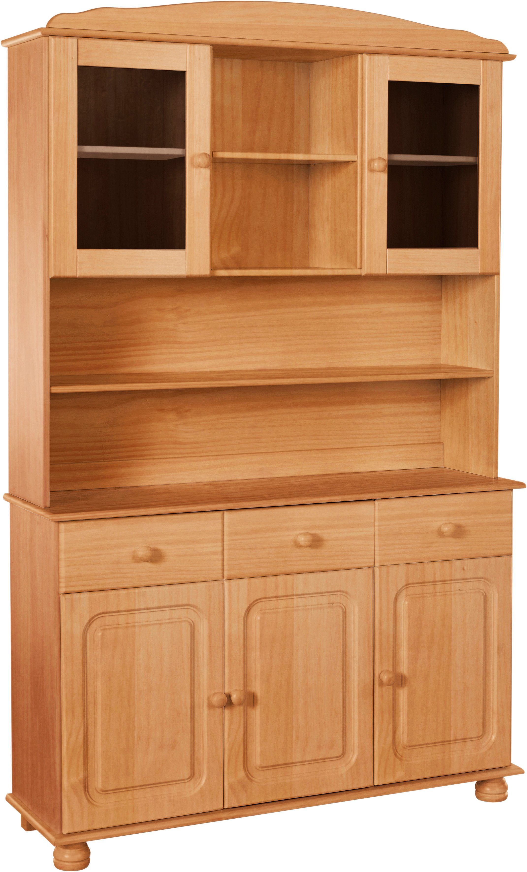 Home affaire Buffetkast Mette Met 2 laden en veel bergruimte achter 4 deuren, hoogte 181cm (2-delig)