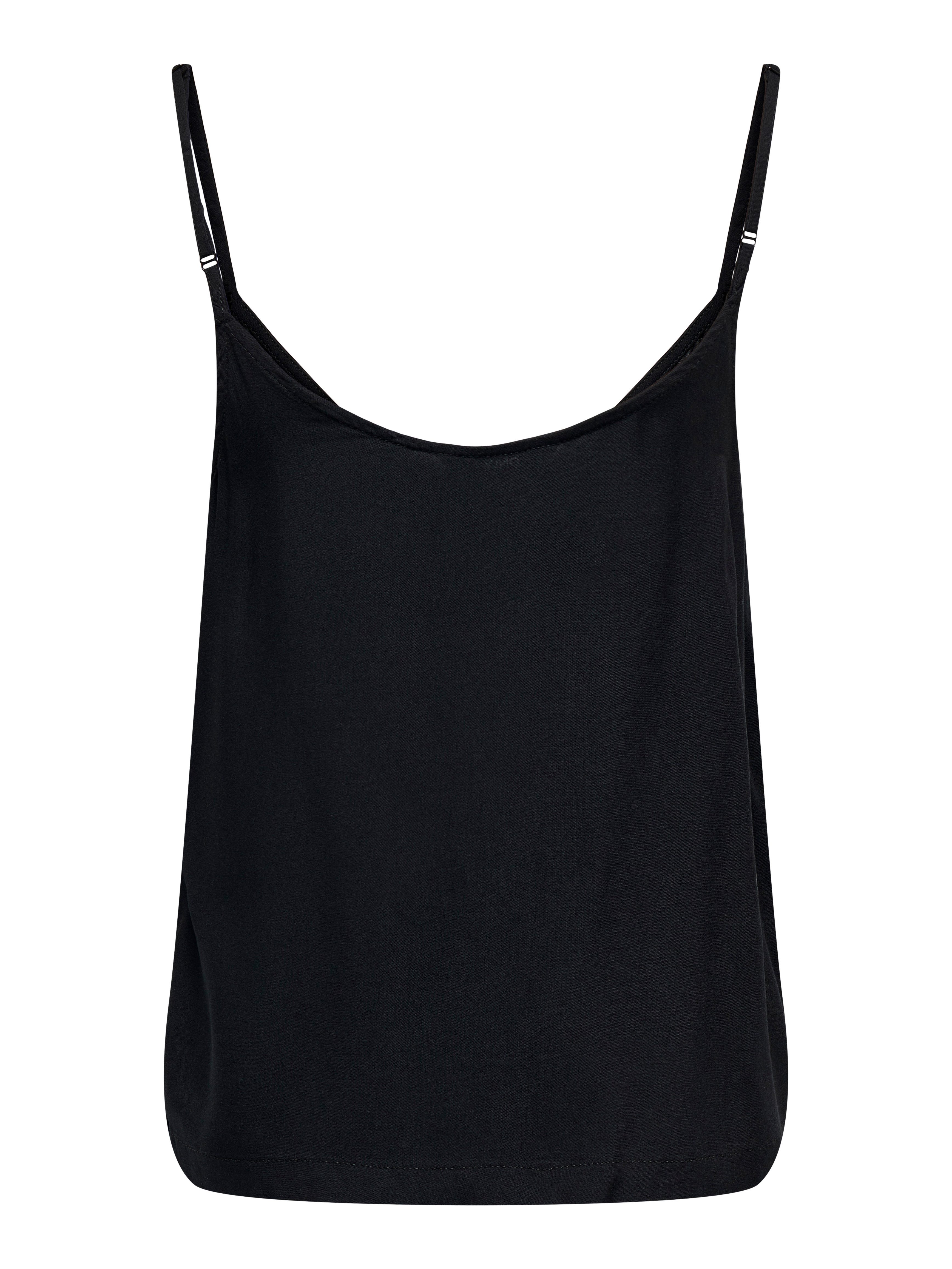 Only Top ONLNELLY LIFE BUTTON SINGLET SOLID NOOS