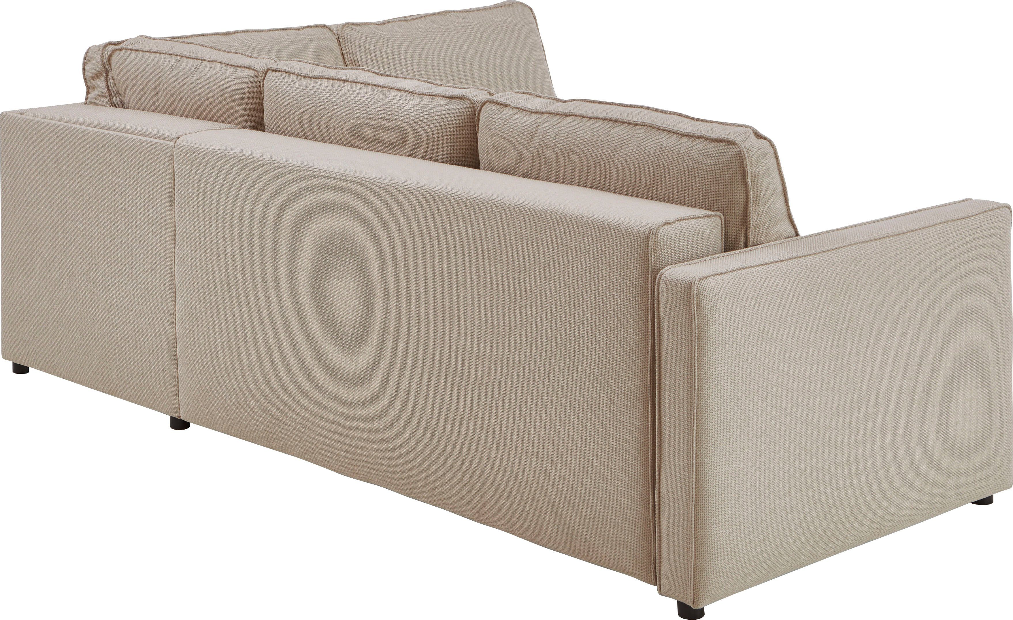 ATLANTIC home collection Slaapbank Chill Hoekbank met slaapfunctie en bedlade