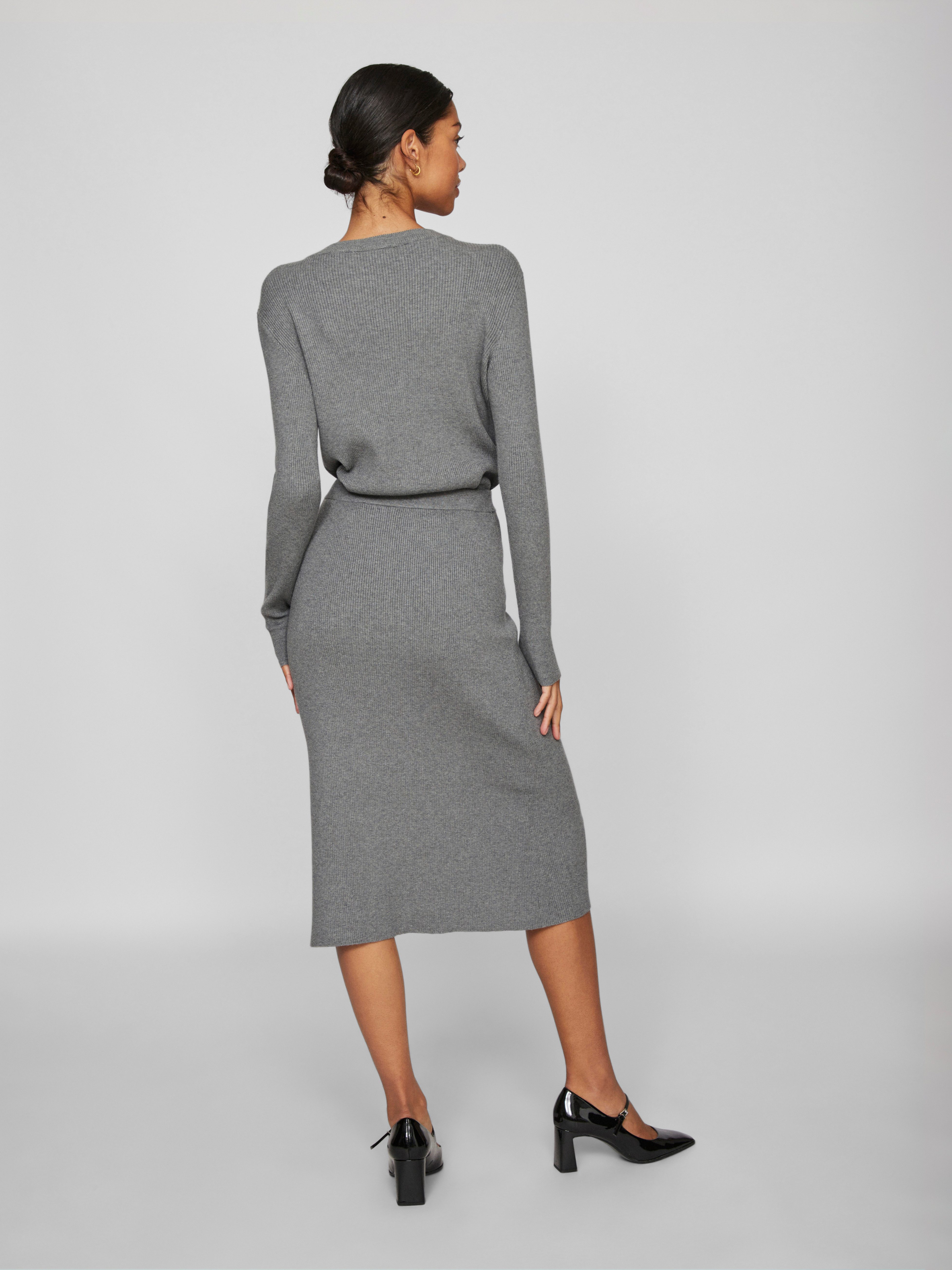 Vila Gebreide rok VICOMFY A-LINE KNIT SKIRT- NOOS