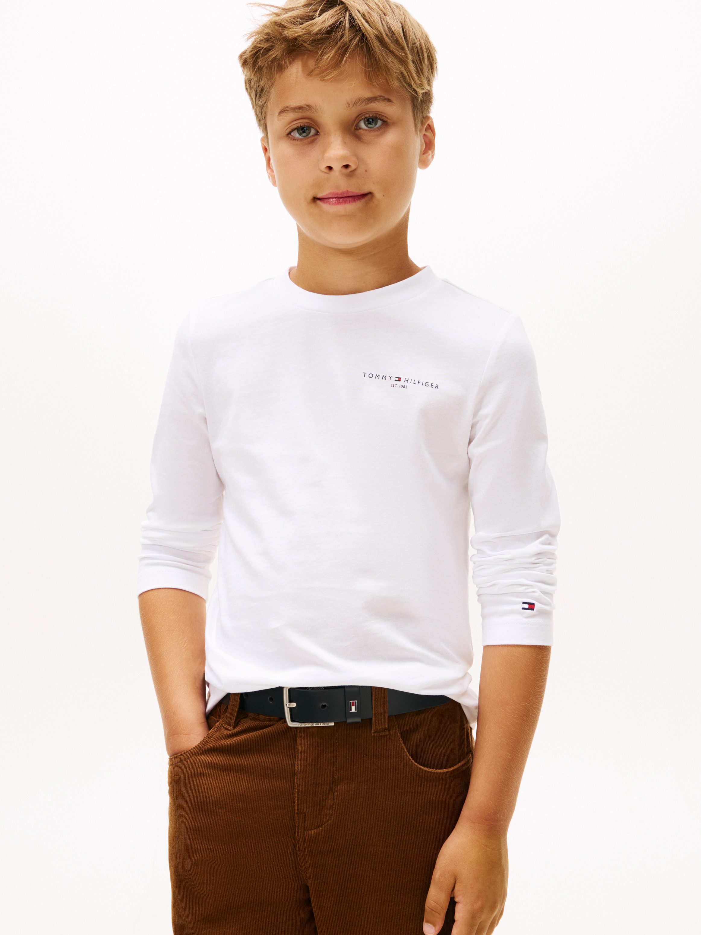 Tommy Hilfiger Shirt met lange mouwen MINI CORP T-SHIRT LS