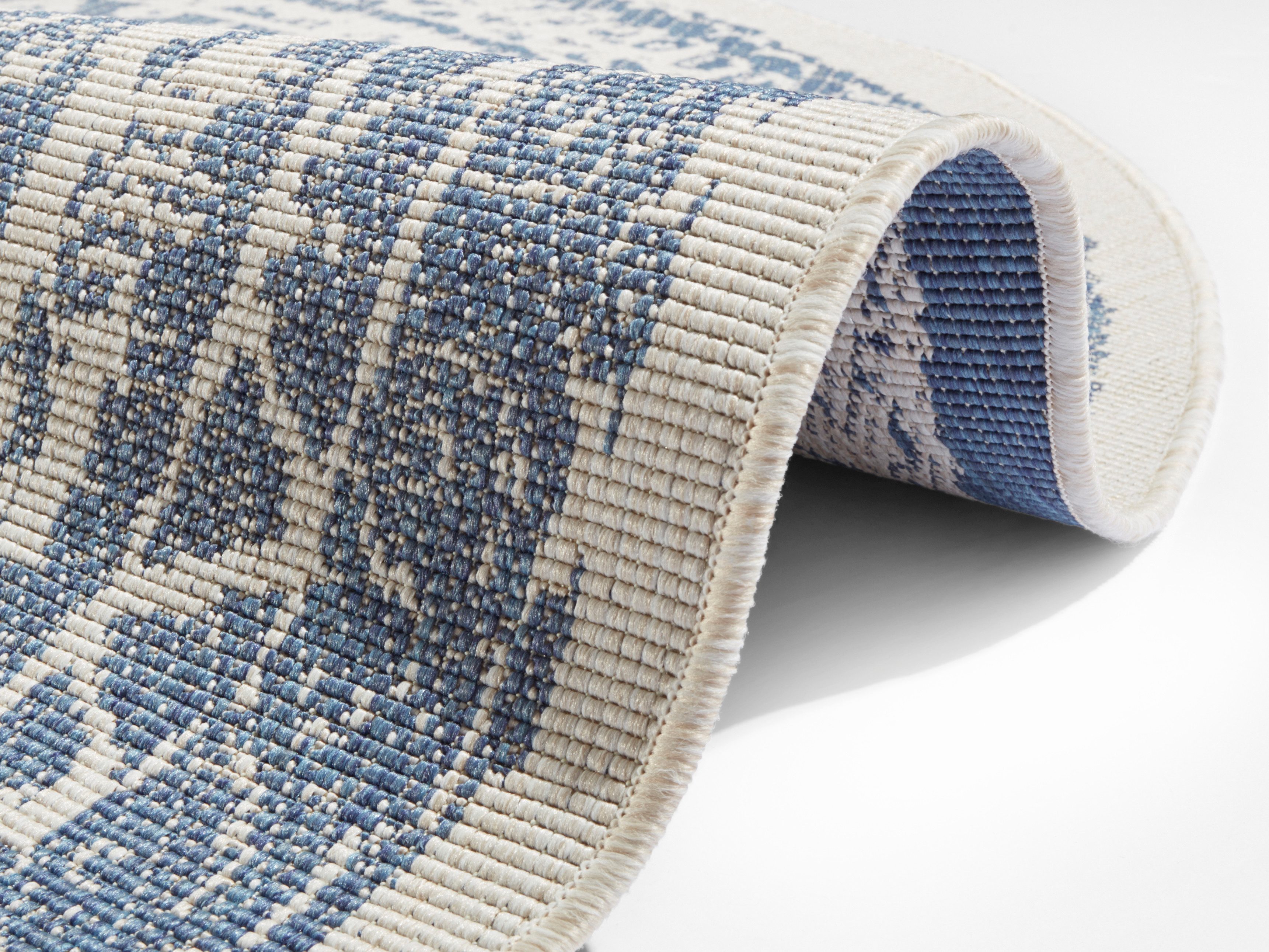 freundin Home Collection Vloerkleed Rosica Geschikt voor binnen en buiten, weerbestendig, balkon, tuin, woonkamer, waterbestendig