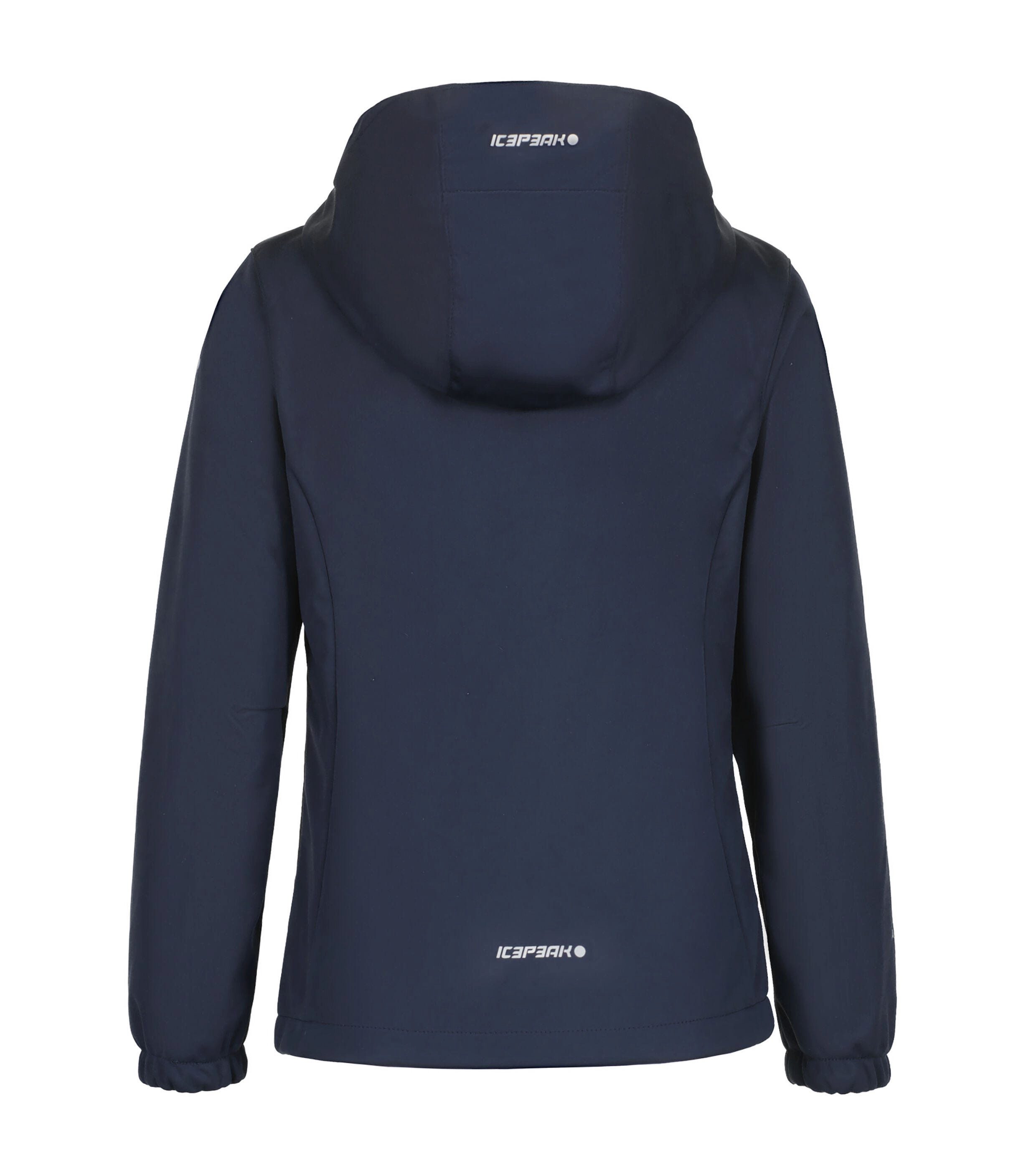 Icepeak Softshell-jack KULM JR met modieuze logo-opschriften (1 stuk)