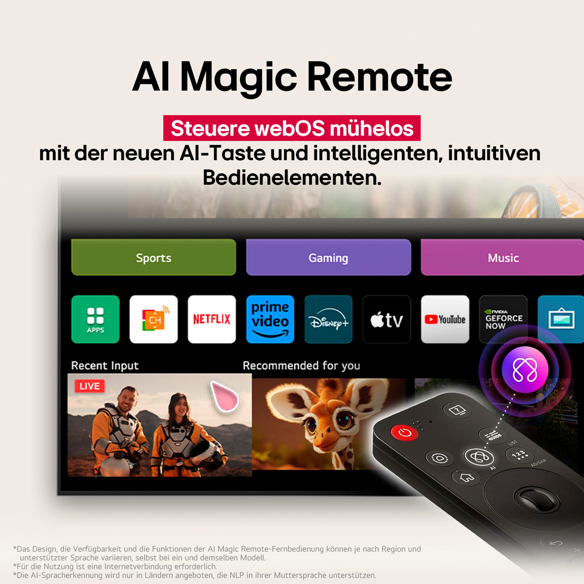 LG QNED-tv 55QNED80A6A