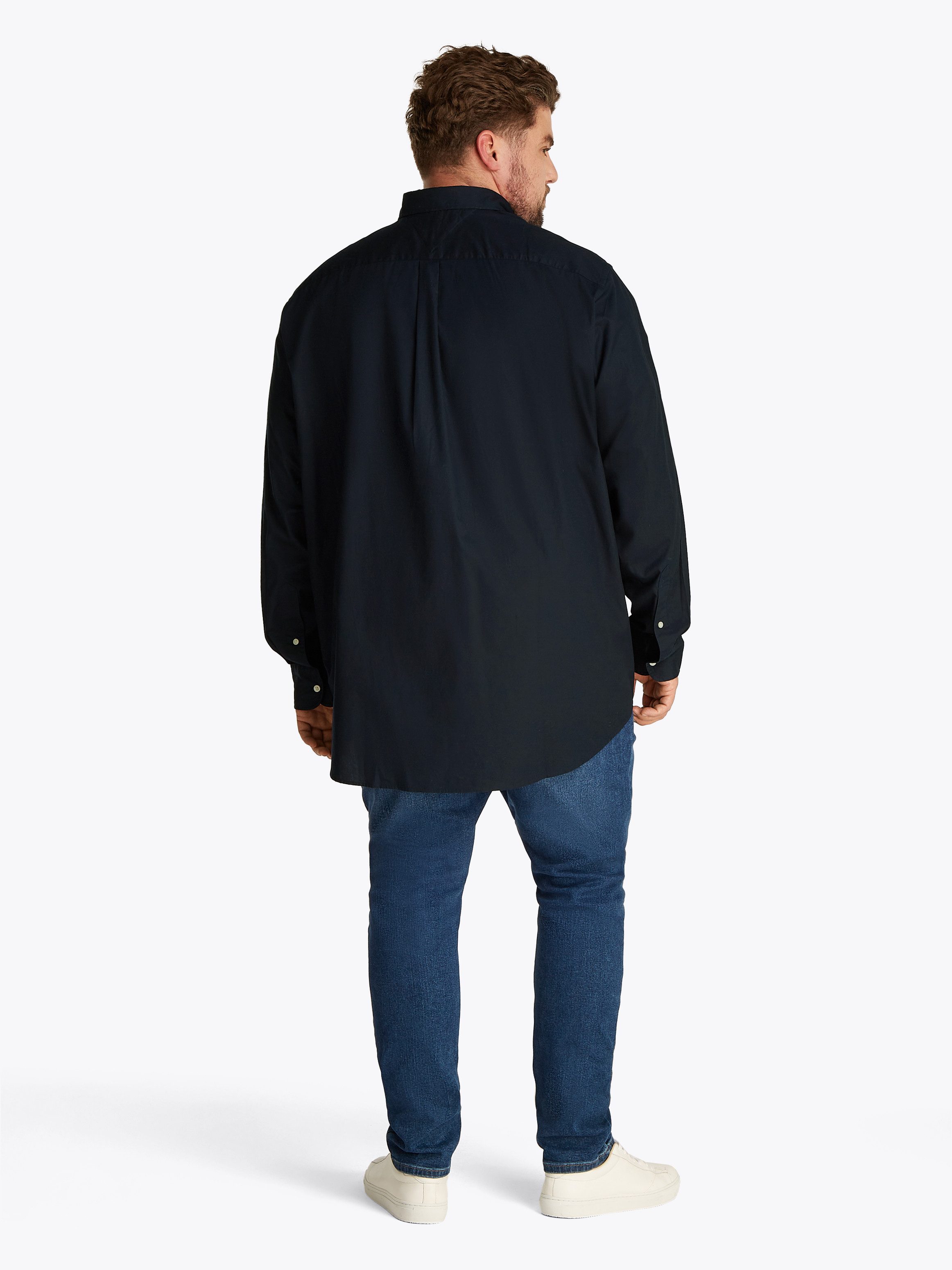 Tommy Hilfiger Overhemd met lange mouwen BT-FLEX POPLIN SOLID RF SHIRT-B