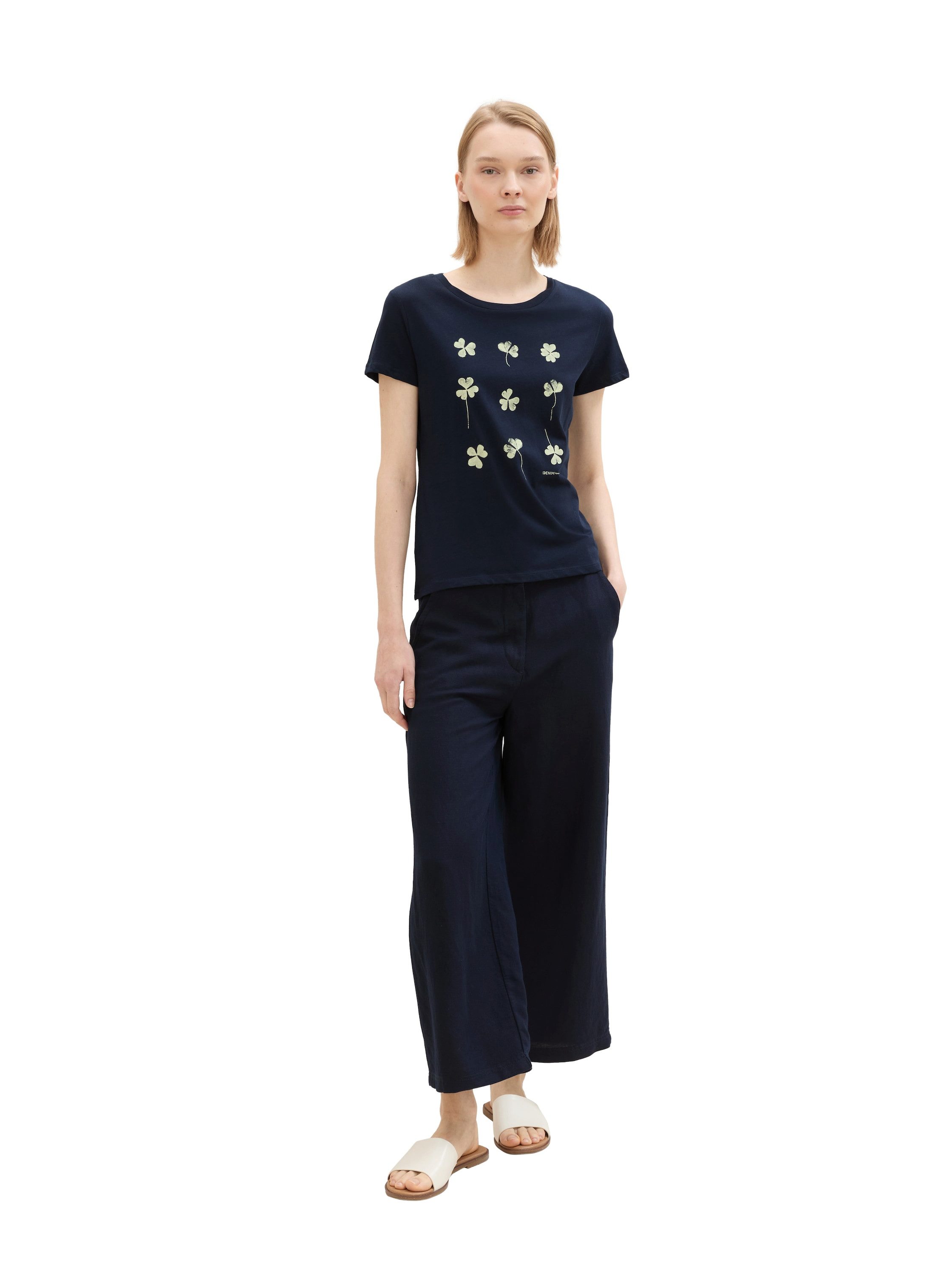 Tom Tailor Denim T-shirt met frontprint