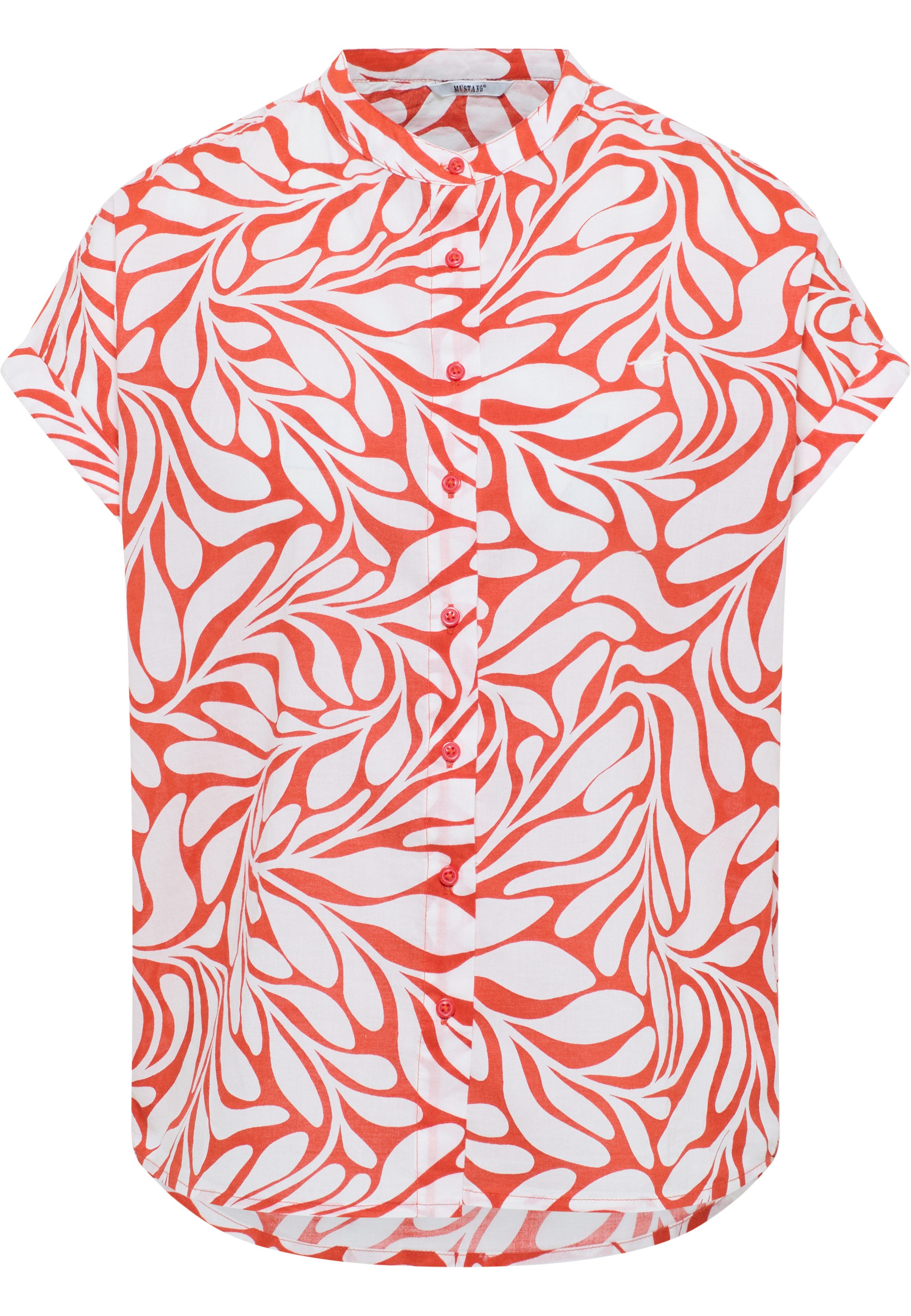 MUSTANG Gedessineerde blouse Style Coral Springs