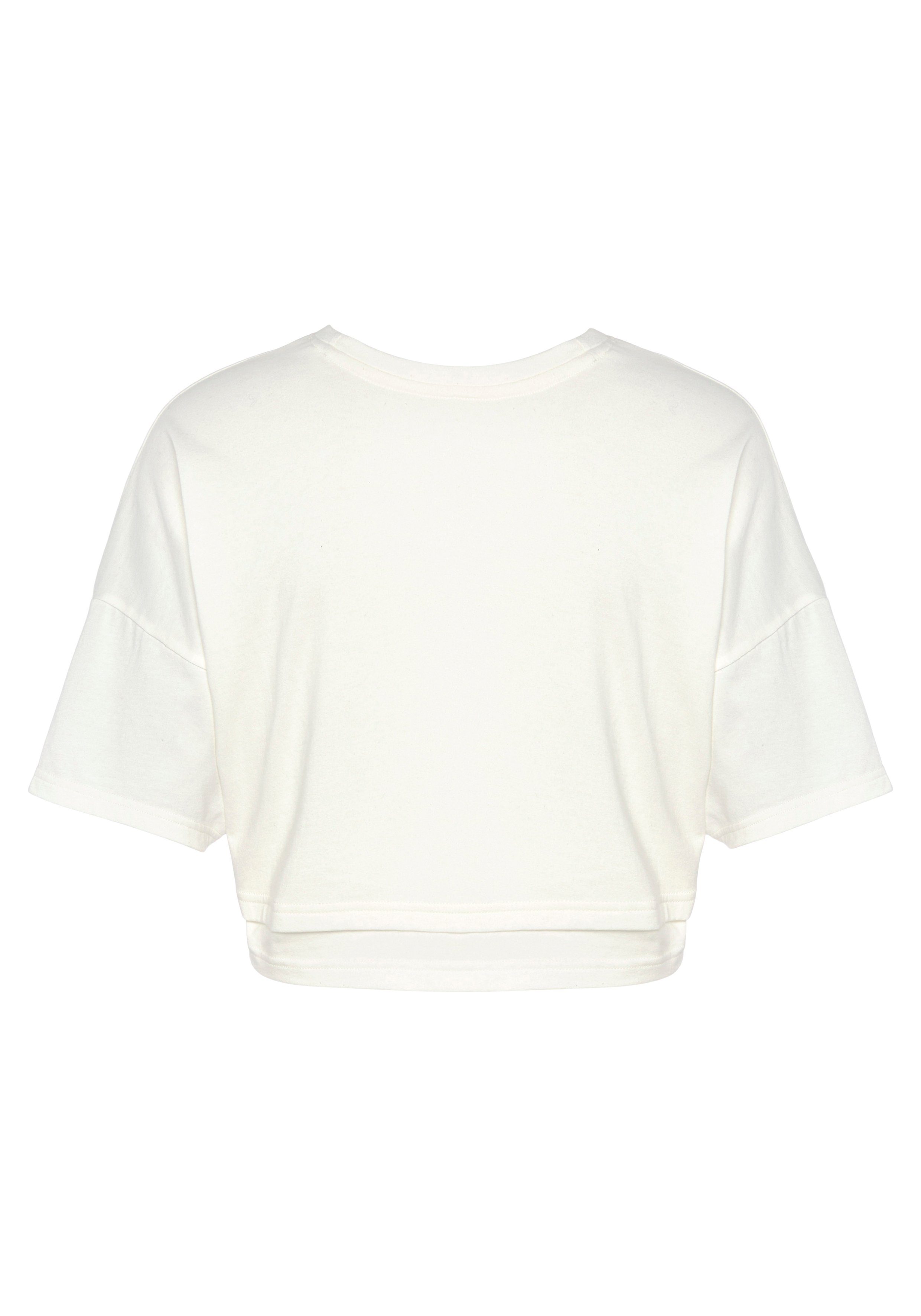 Lascana Shirt met korte mouwen met kastige snit en lagen-look