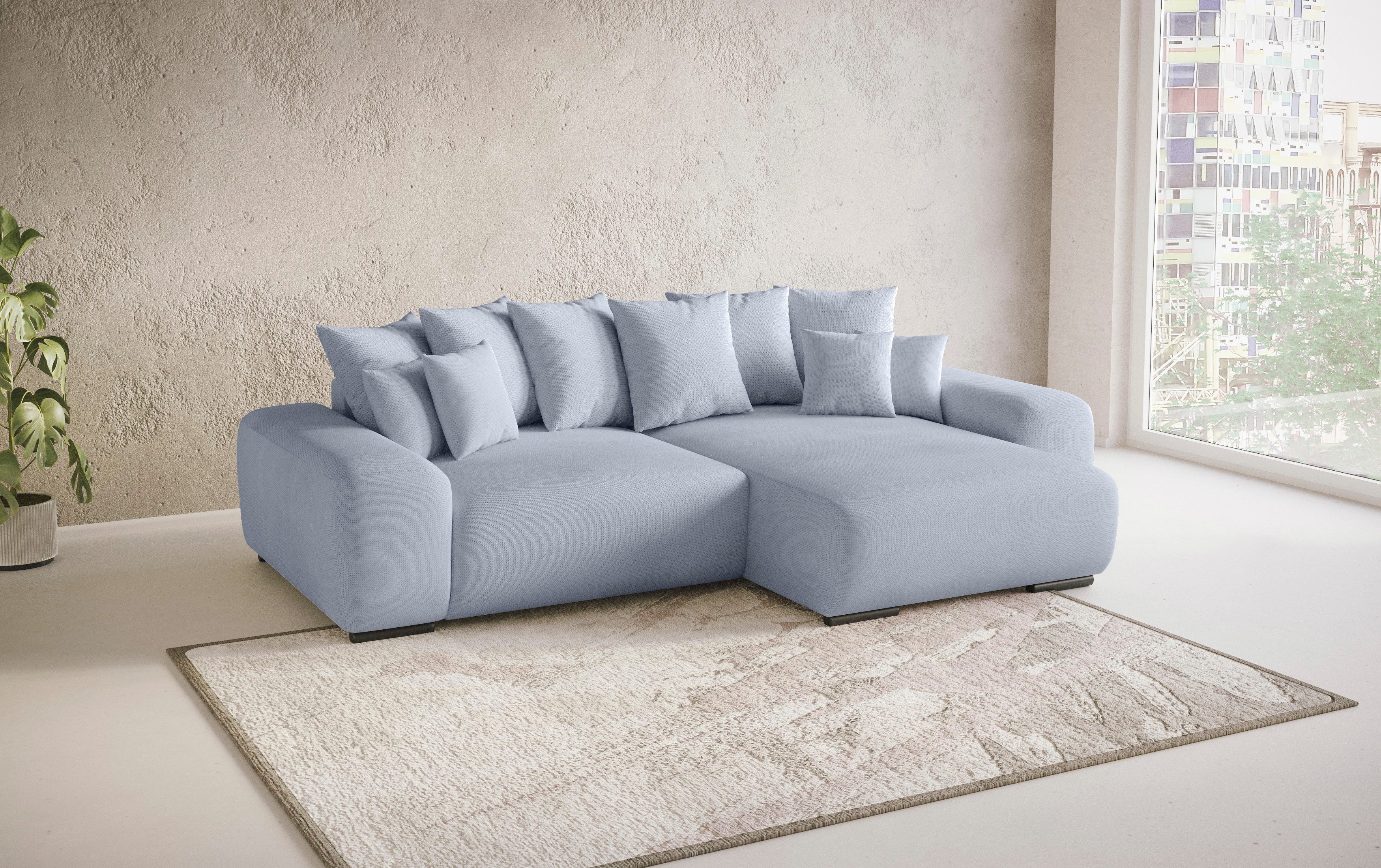 Mr. Couch Hoekbank Sundance, L-vorm Permanente slaper met bed, bedbox, tot 140 kg belastbaar
