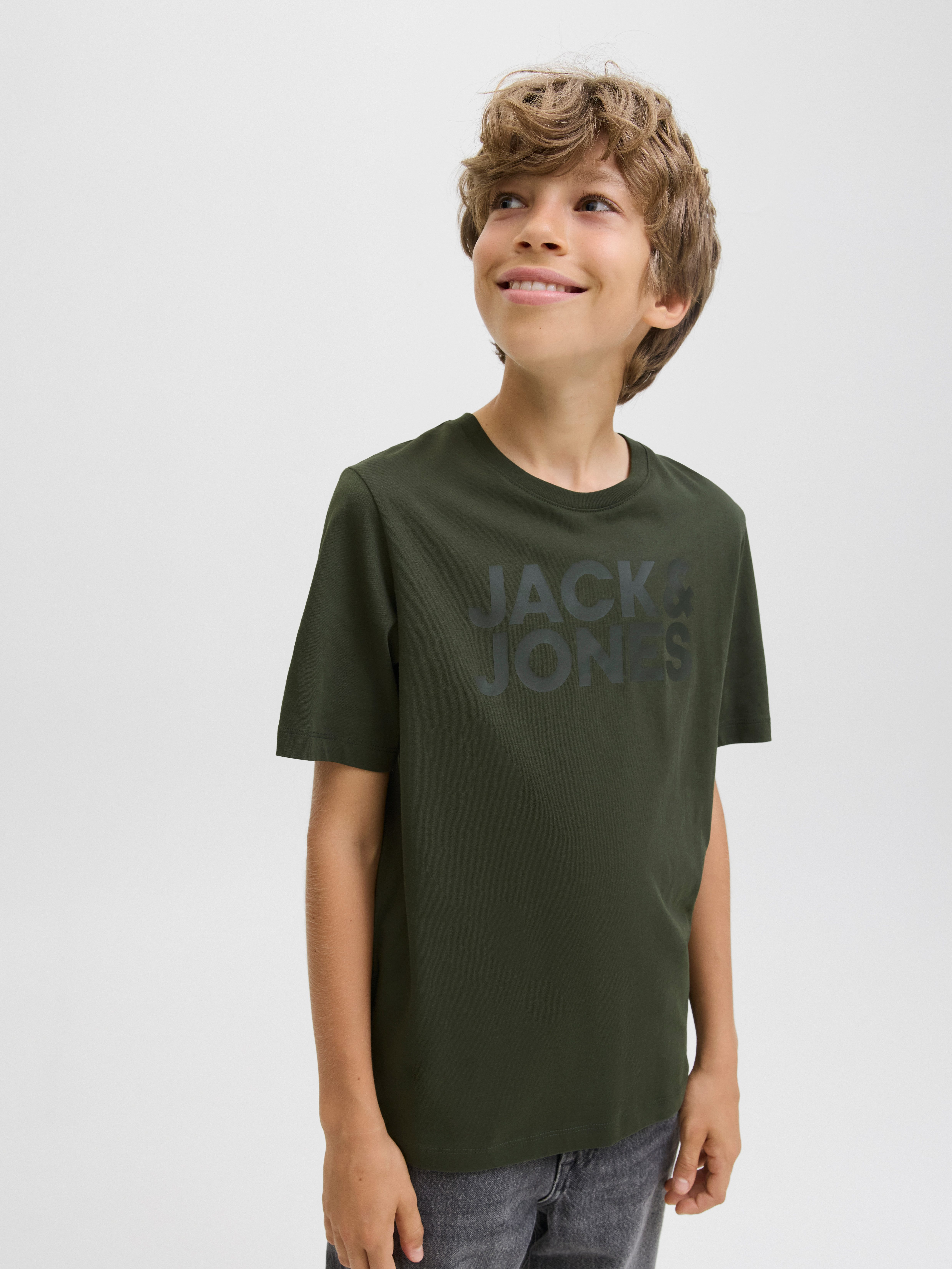 Jack & Jones Junior Shirt met ronde hals JJECORP LOGO TEE SS O-NECK NOOS JNR