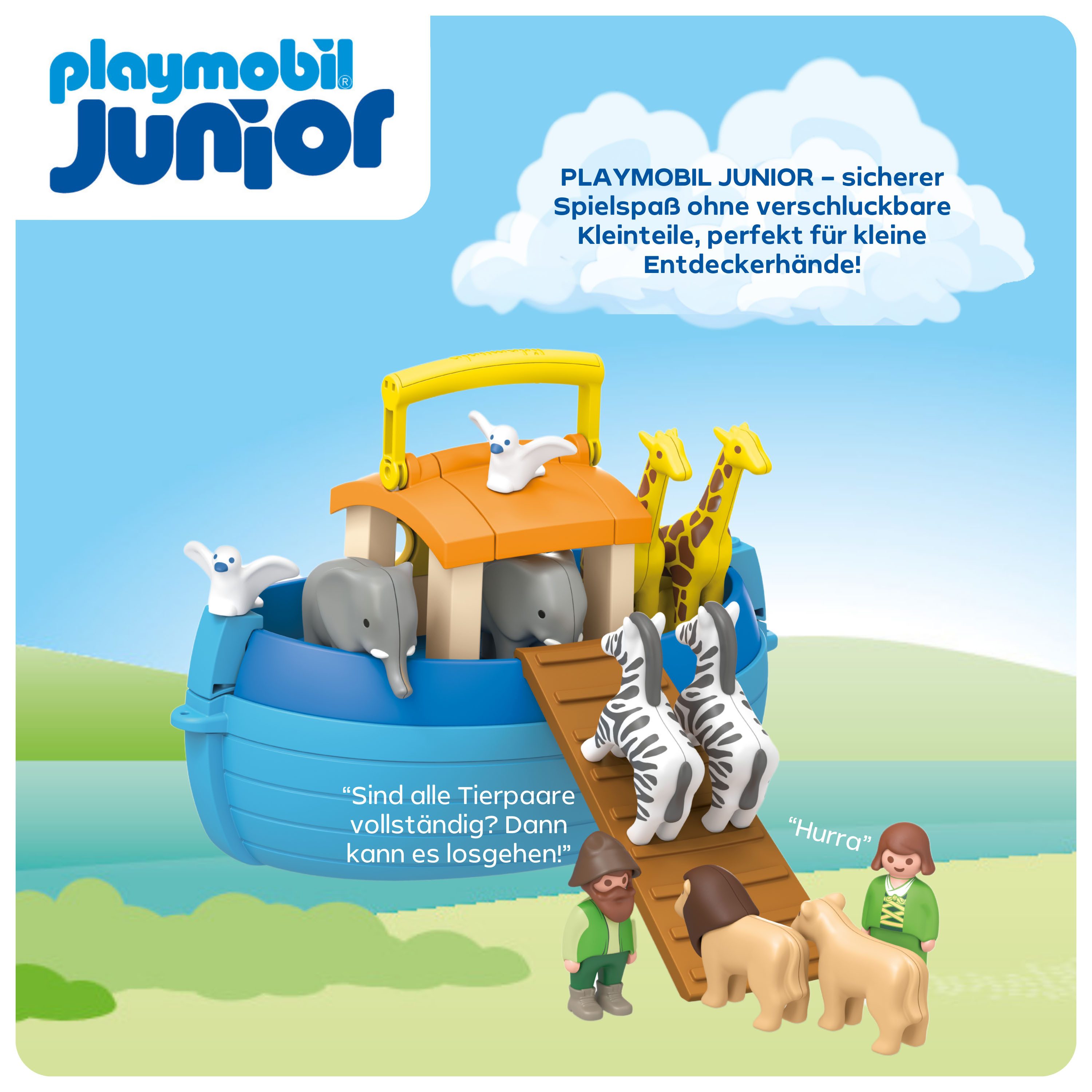 Playmobil® Constructie-speelset Mijn Meeneem-Arche Noah (71681), JUNIOR (15-delig)