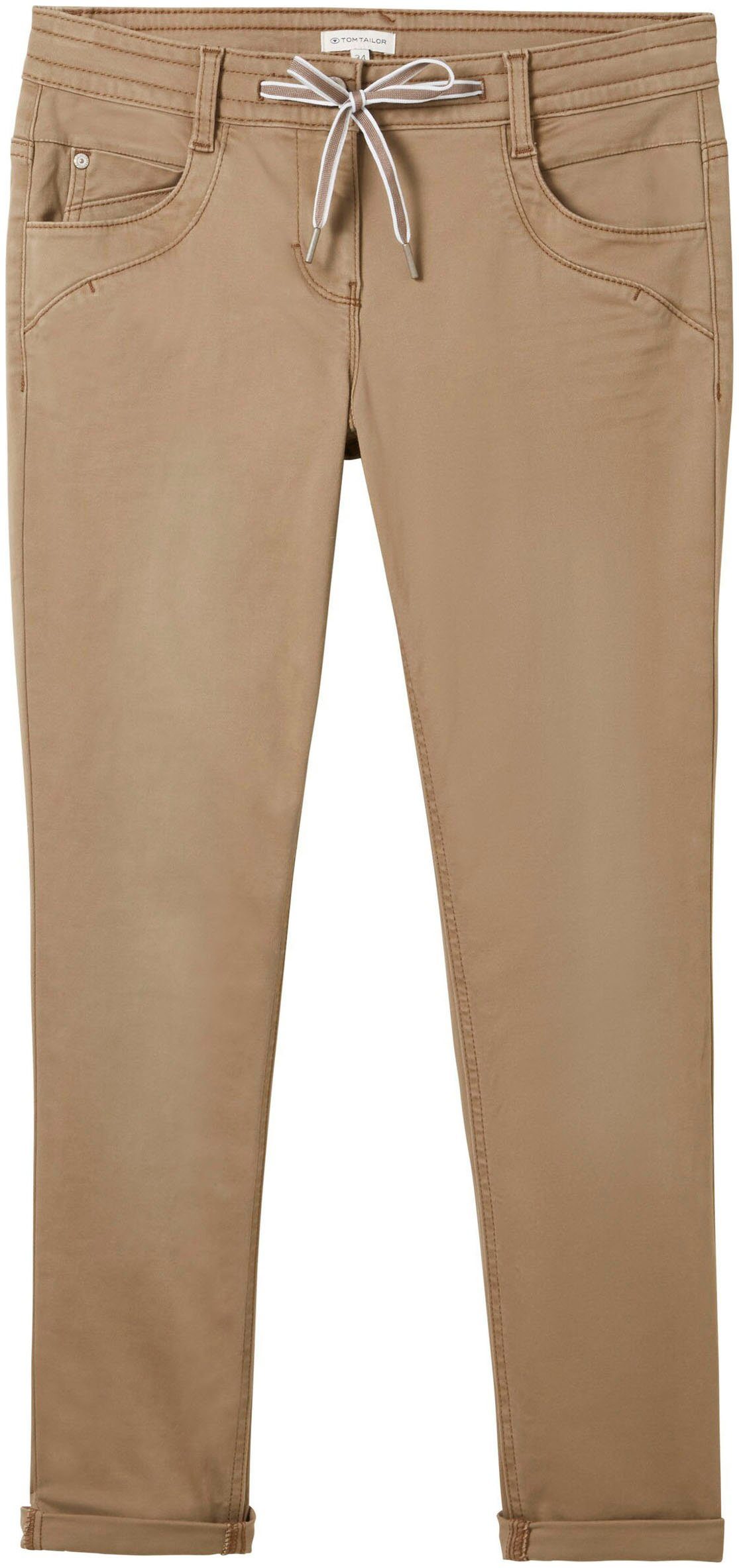 Tom Tailor 7/8 broek met strikband aan de boord