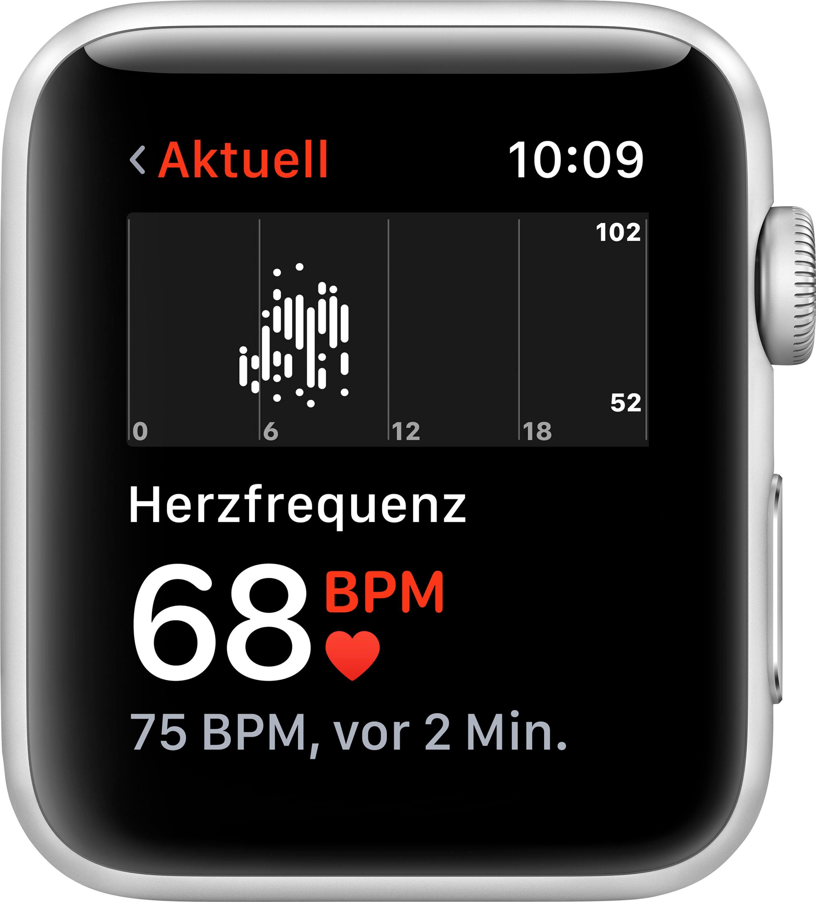 Apple Watch Series 3 gps, aluminium kast met sportbandje 42 mm inclusief  oplaadstation (magnetische oplaadkabel) bestellen bij | OTTO