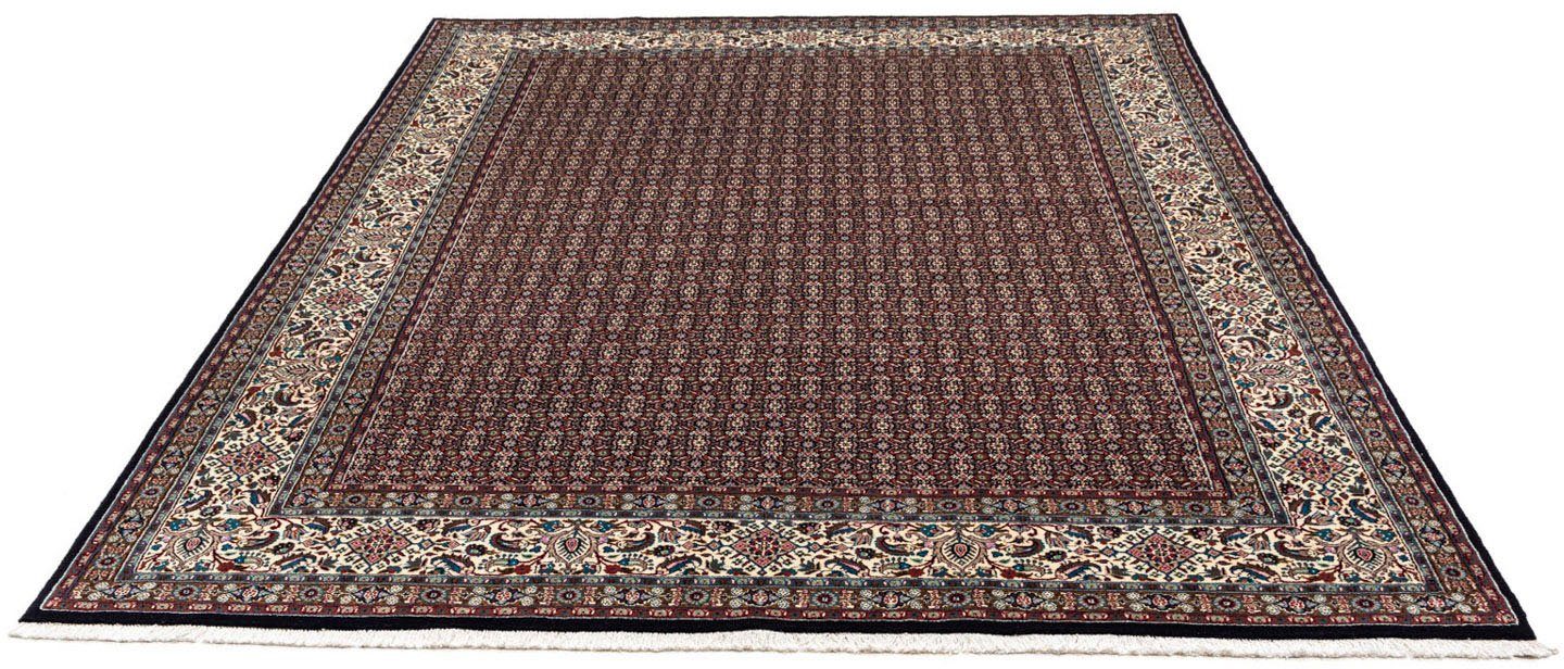 morgenland Wollen kleed Moud medaillon marone chiaro 342 x 248 cm Uniek exemplaar met certificaat