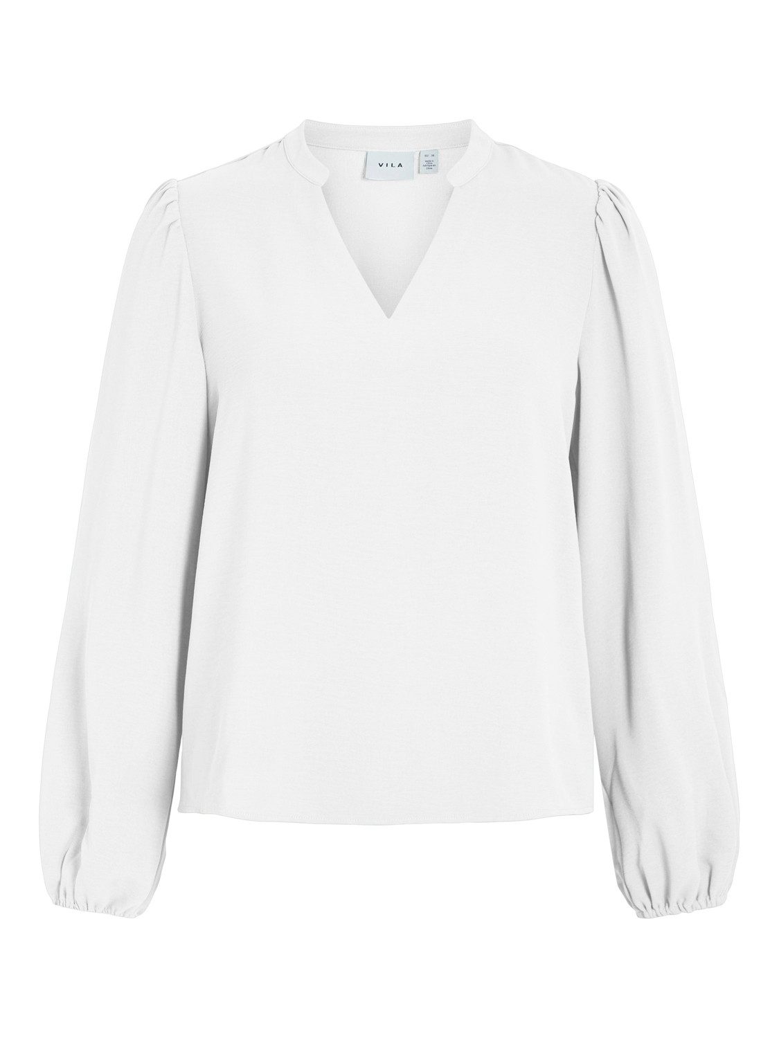 Vila Shirt VIRELLA V-NECK L/S TOP - NOOS