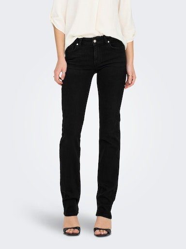 NU 20% KORTING: Only Regular fit jeans ONLALICIA REG STRT DNM DOT297 NOOS