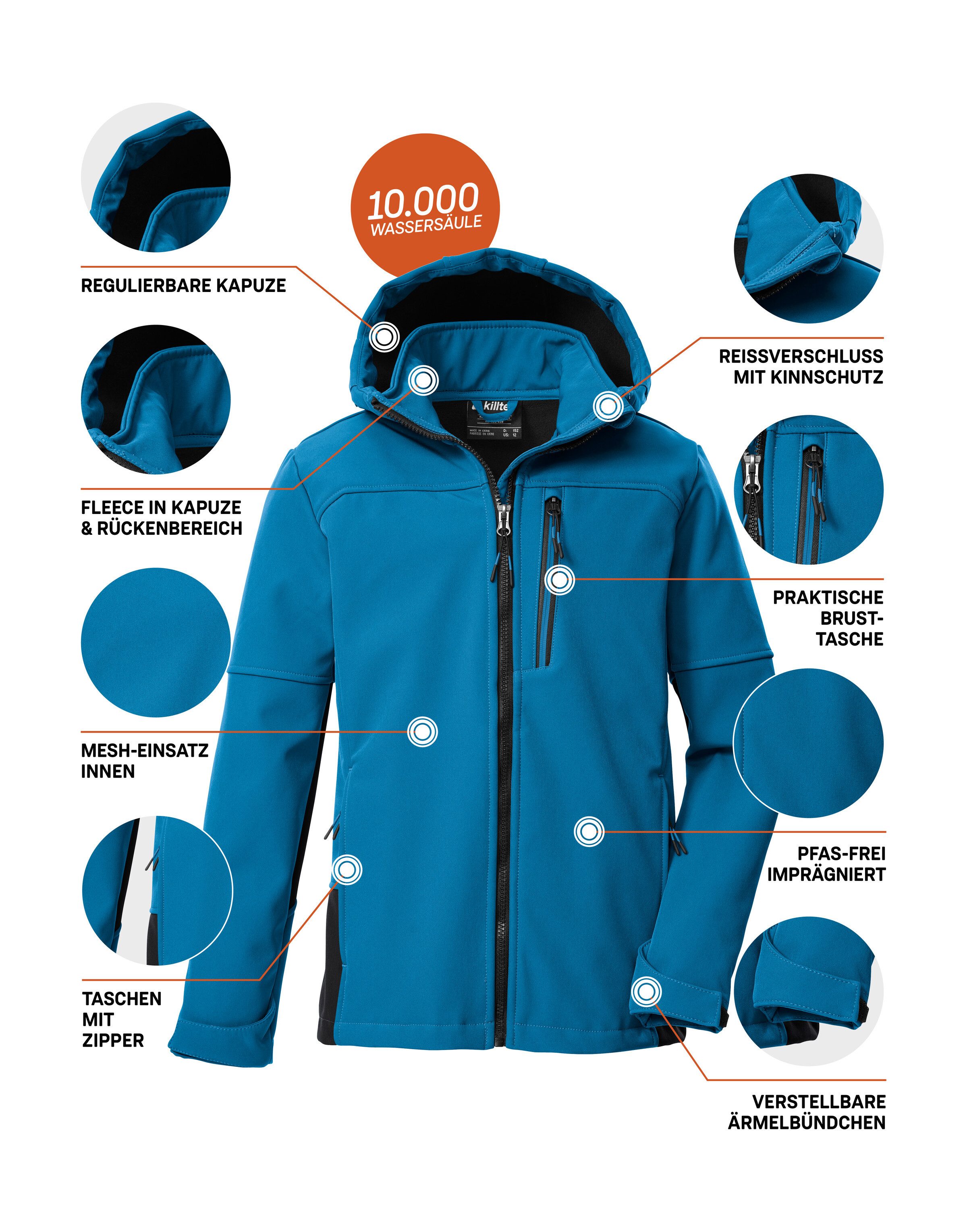 Killtec Softshell-jack KOW 226 BYS SFTSHLL JCKT