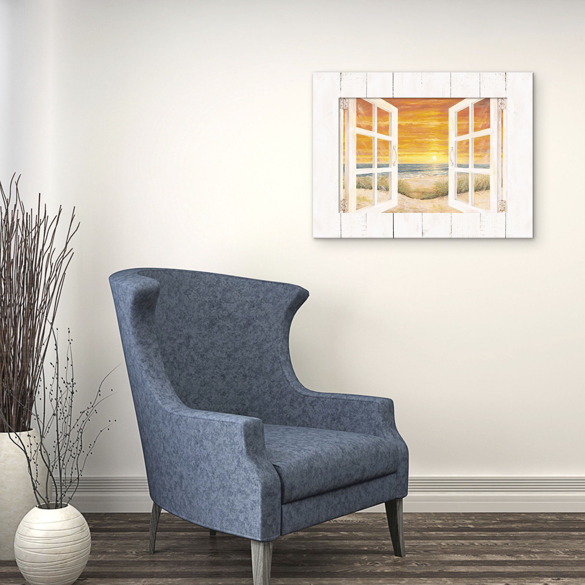 Artland Artprint Raam op zee