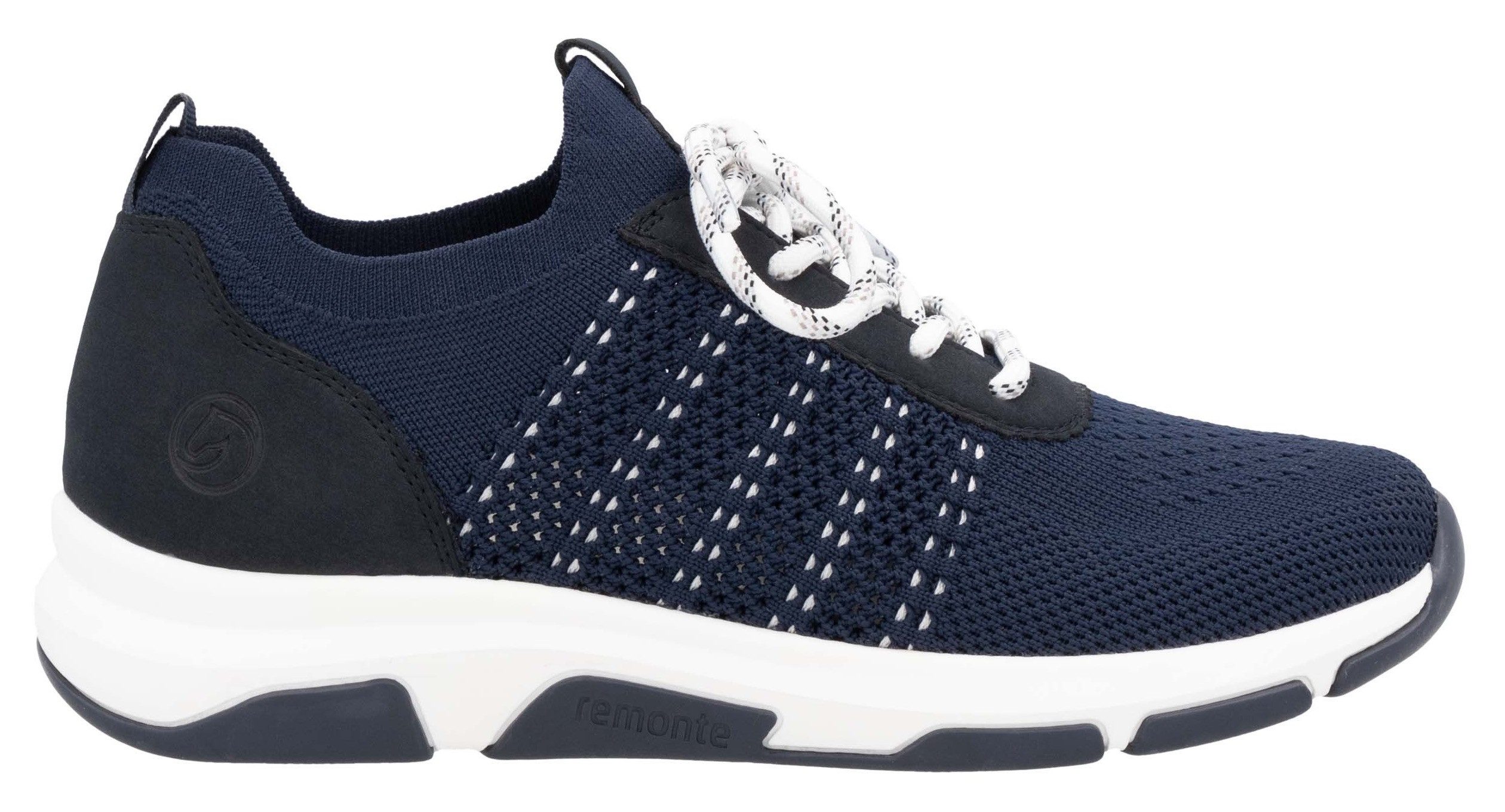Remonte Slip-on sneakers , vrijetijdsschoen, lage schoen, slipper, instapschoen met aantrek-lussen