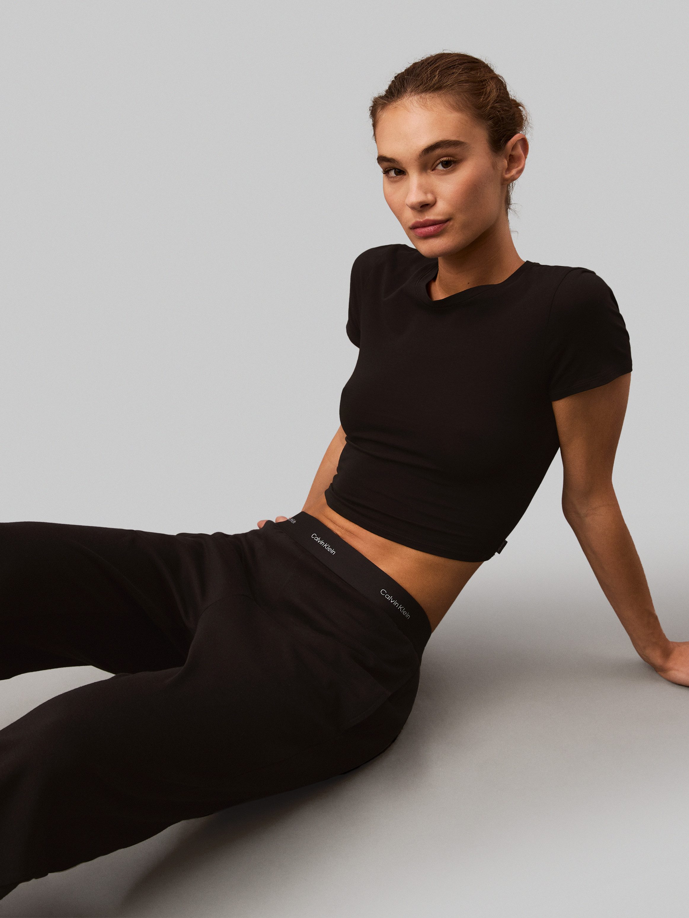 Calvin Klein Sweatbroek JOGGER met elastische logo-band