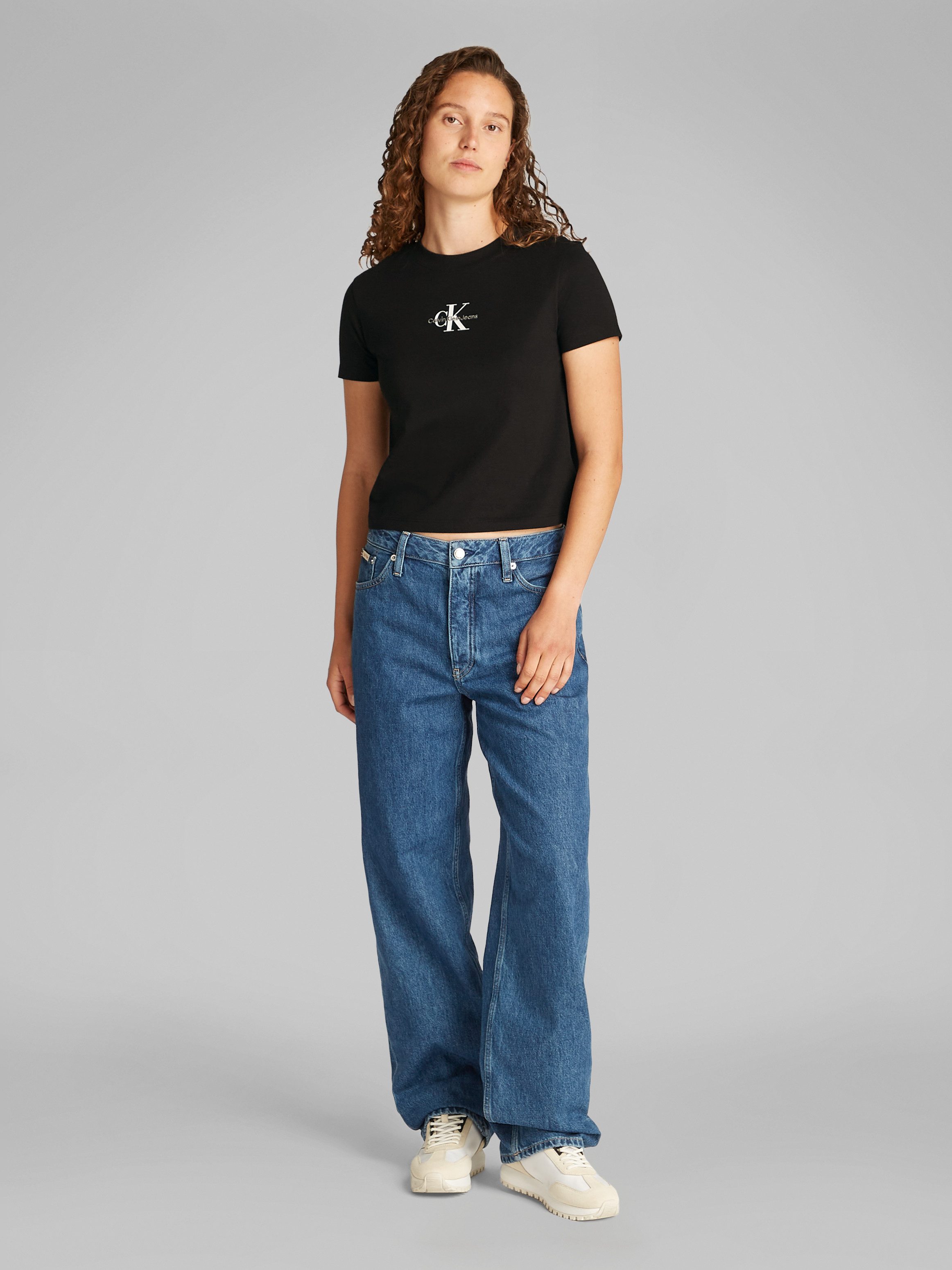 Calvin Klein T-shirt MONOLOGO BABY TEE