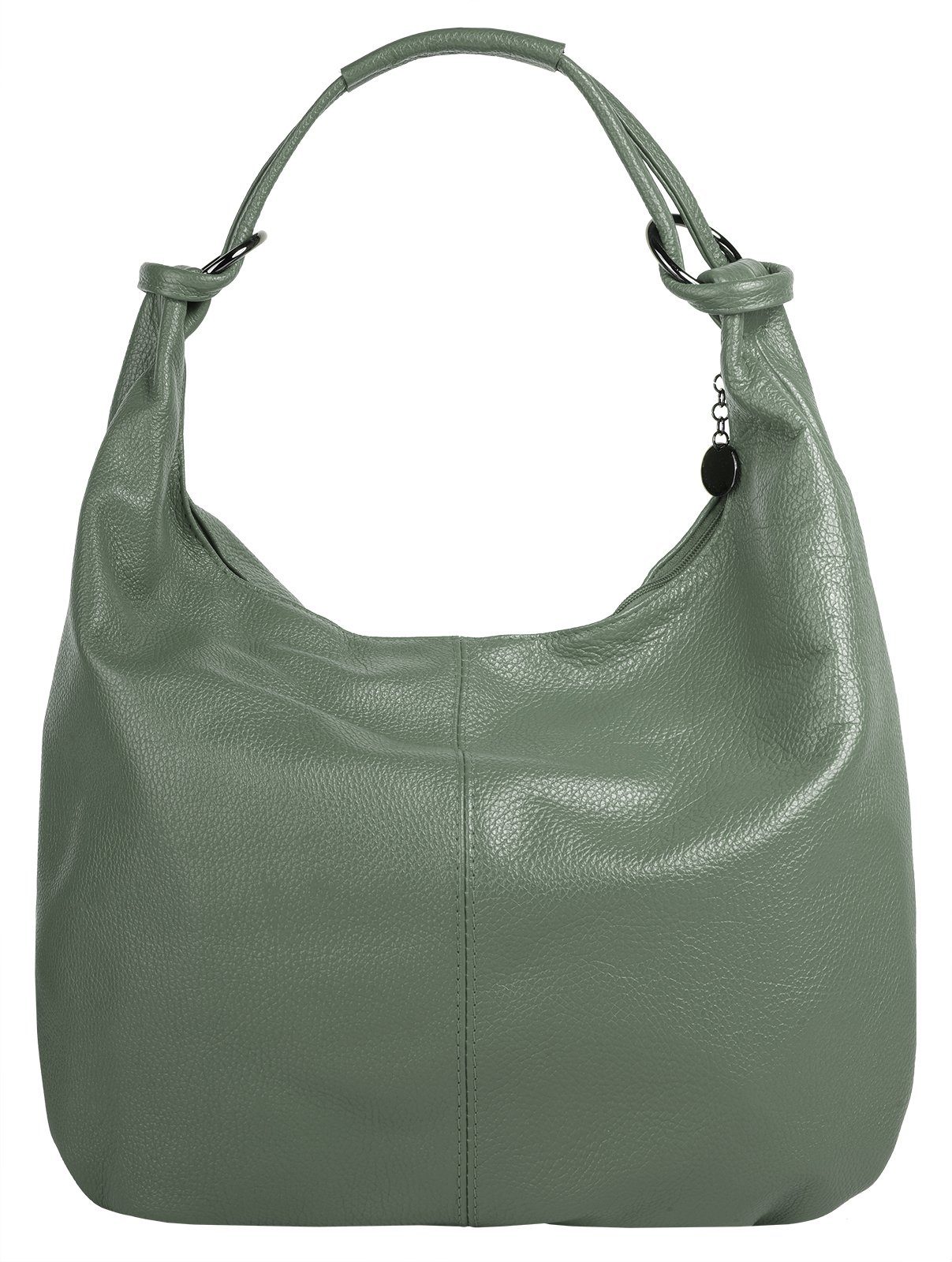 Cluty Shopper echt leer, made in italy