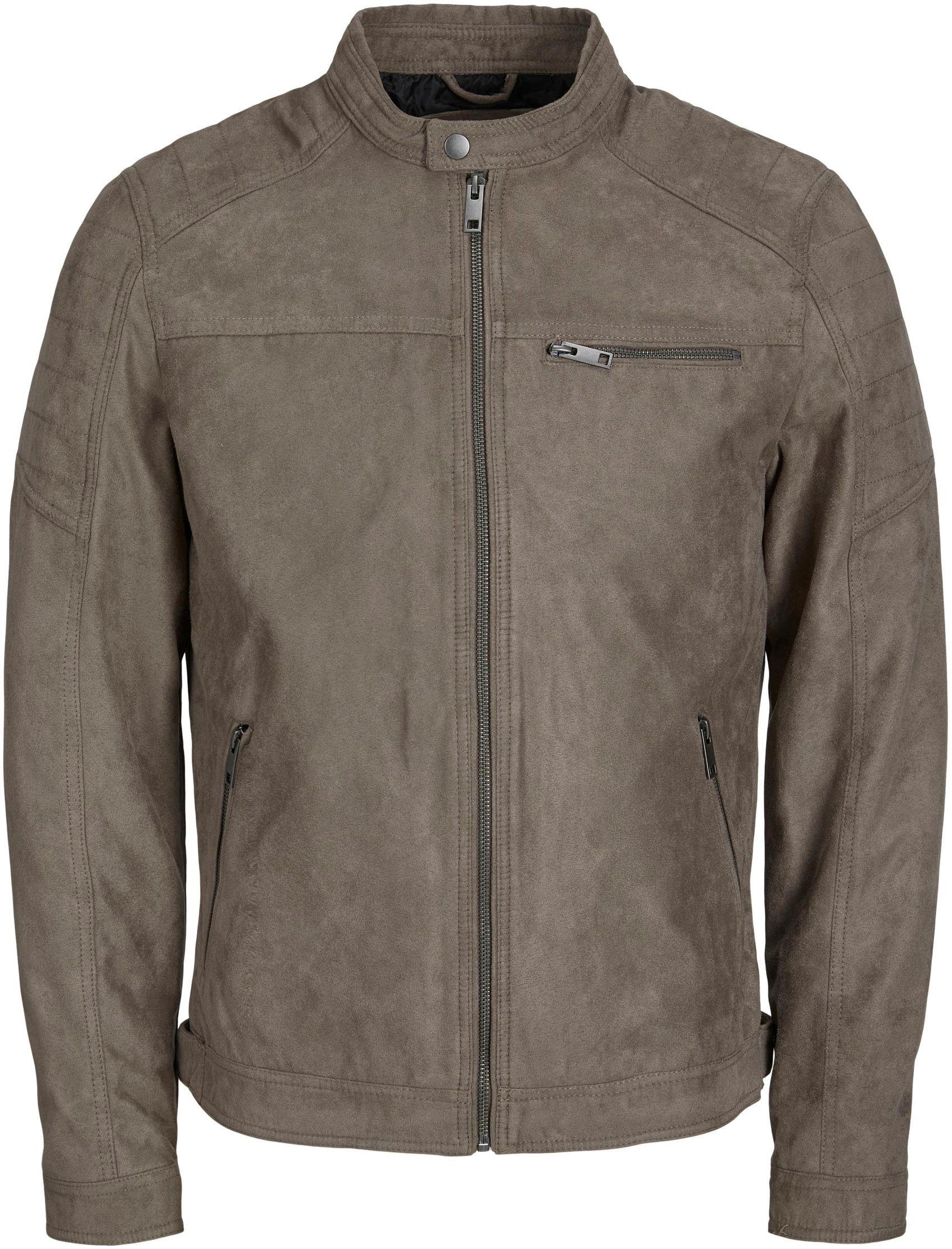 Jack & Jones Imitatieleren jack JJEROCKY JACKET NOOS