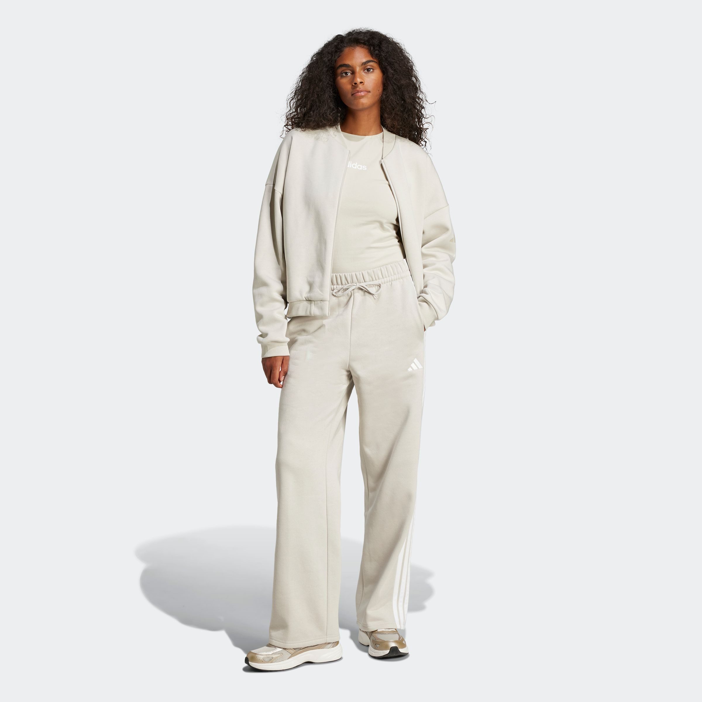 adidas Sportswear Sportbroek W 3S FL OH PT (1-delig)
